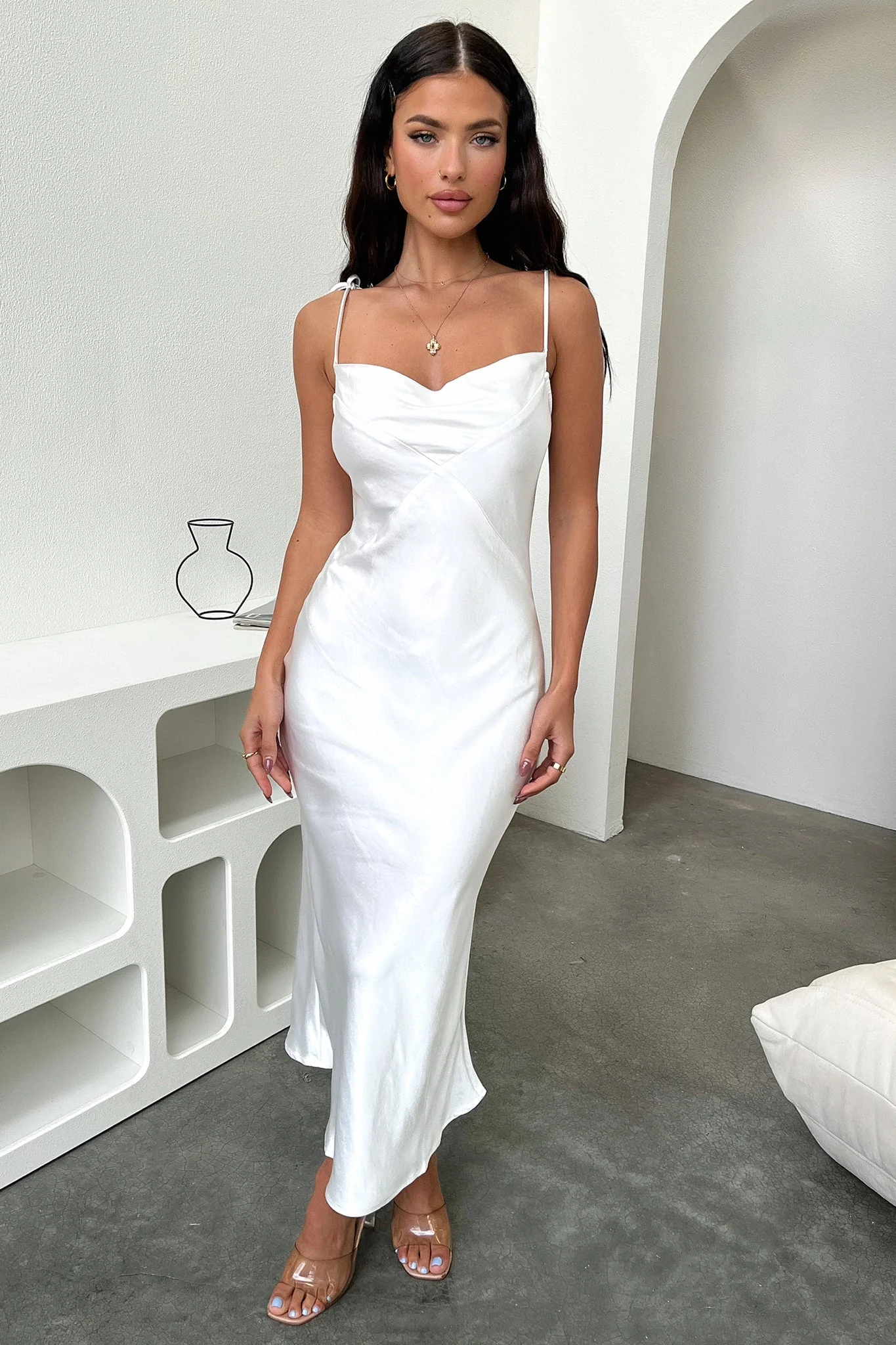 Shanae Dress - White