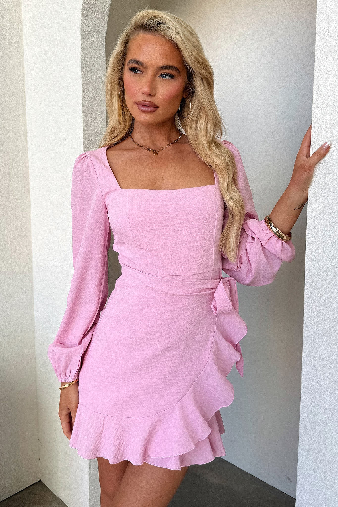 Silvana Dress - Pink