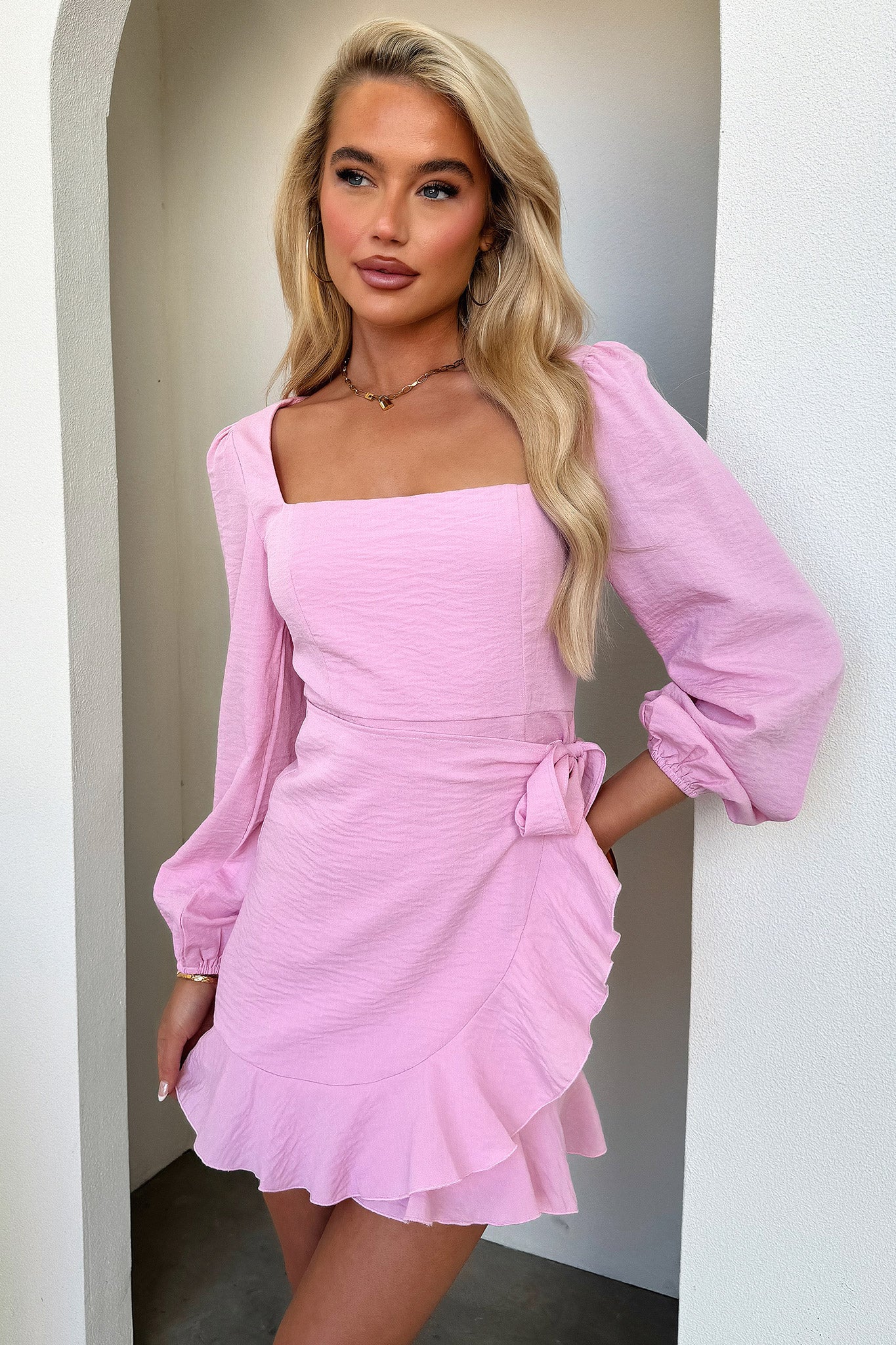 Silvana Dress - Pink