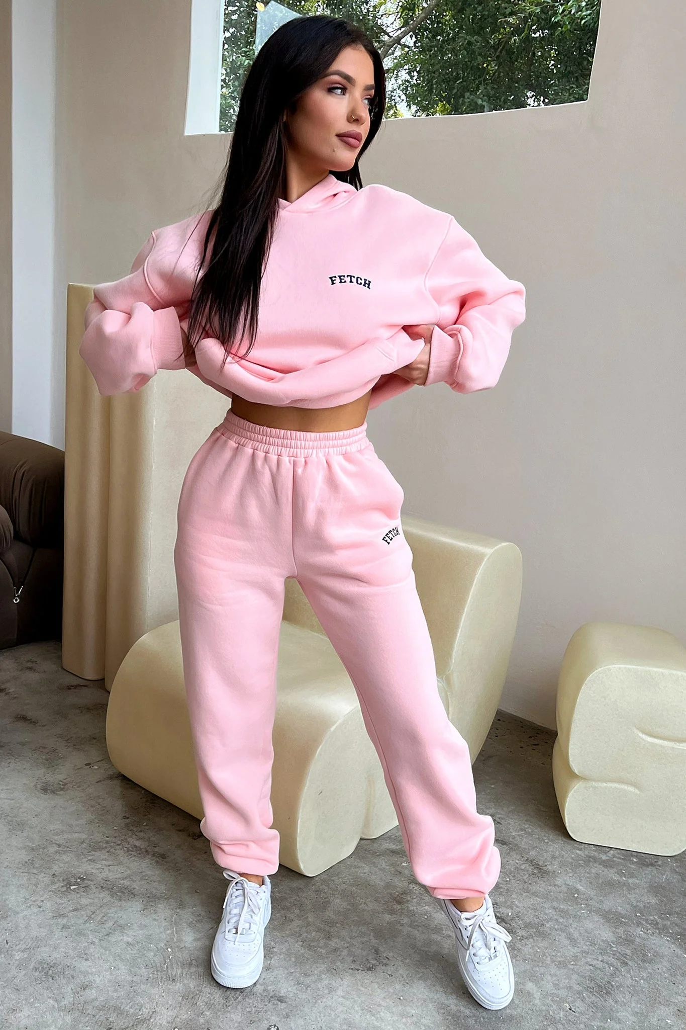 Fetch University Trackies - Pink