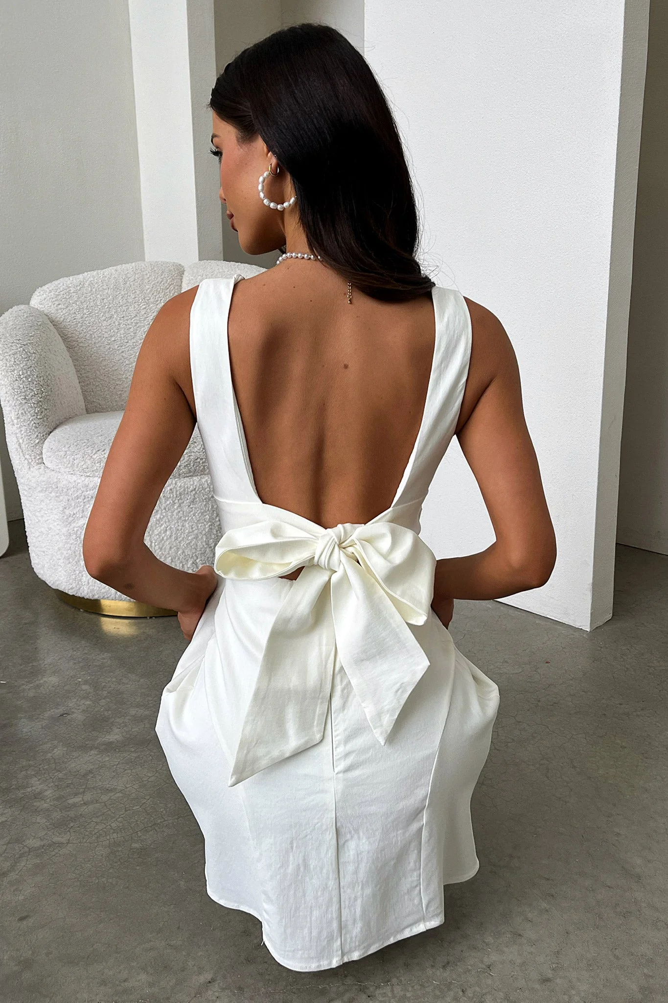 Morelle Dress - White