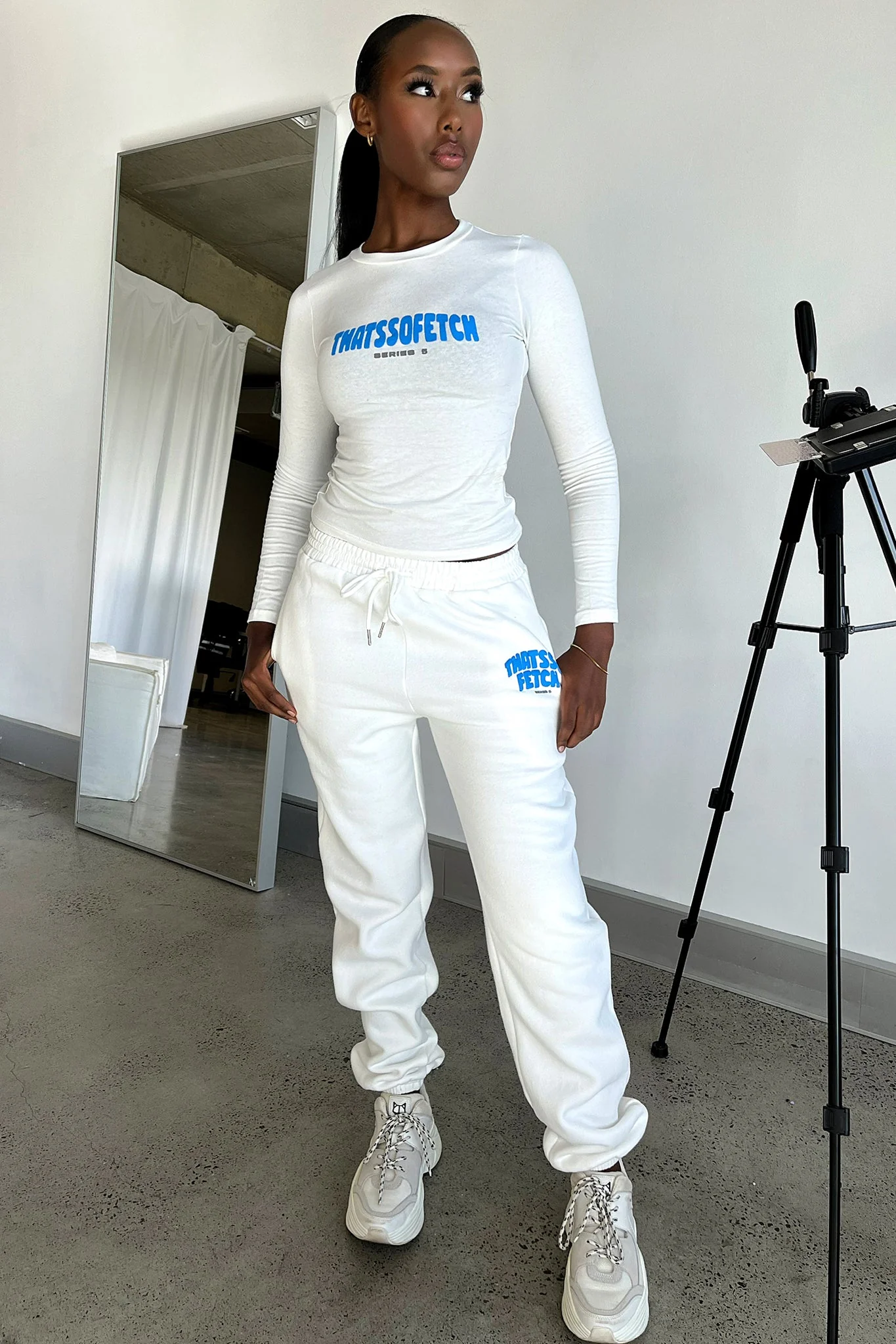 Series 5 Long Sleeve Tee - White