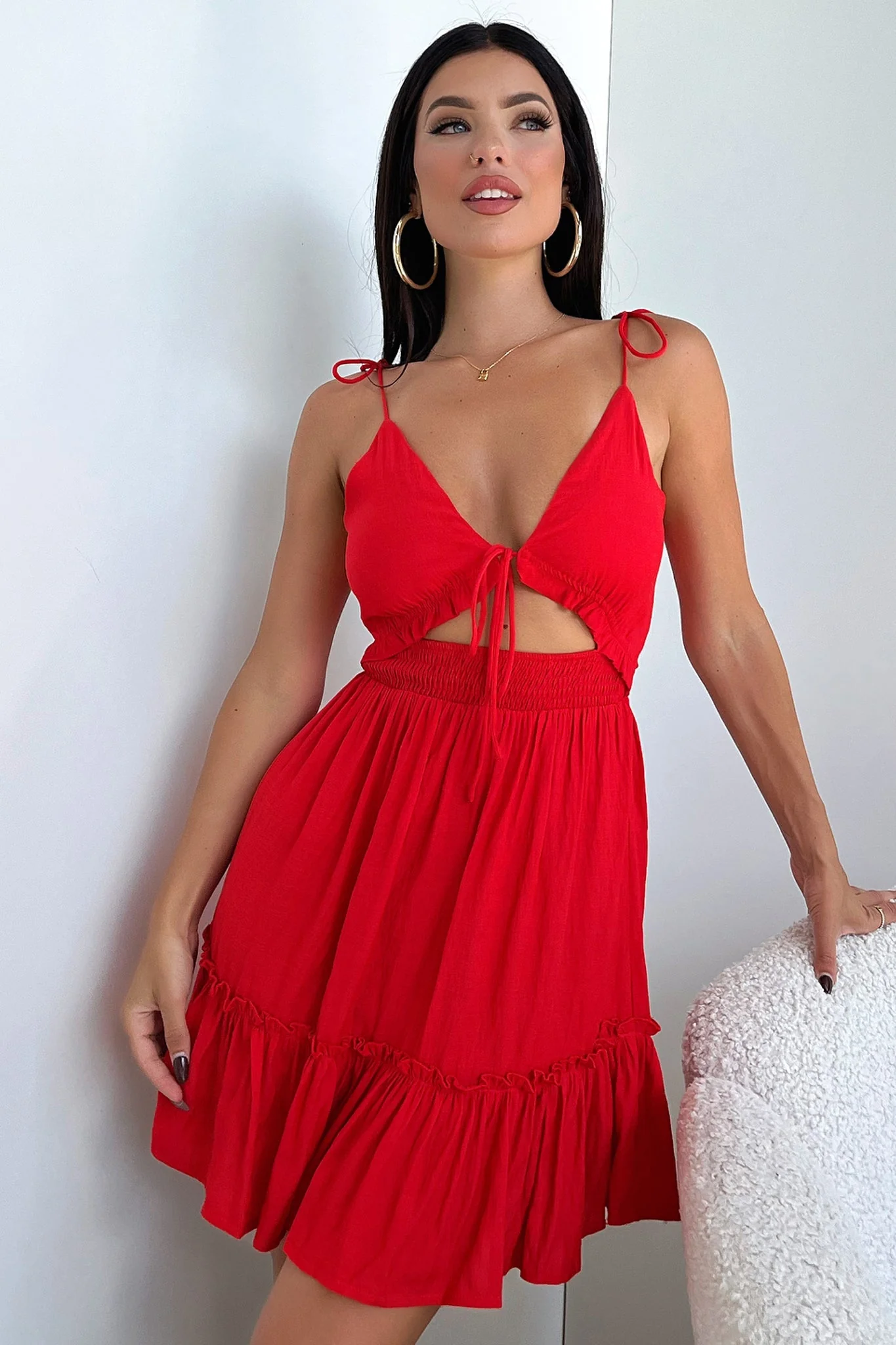 Primerose Dress - Red