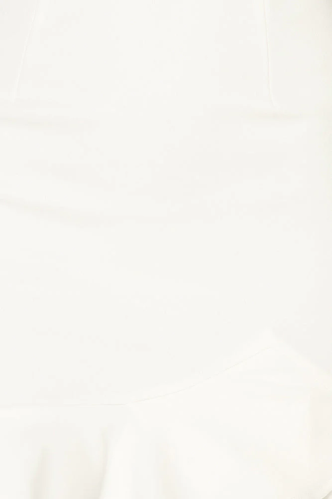 Take The Reigns Dress White