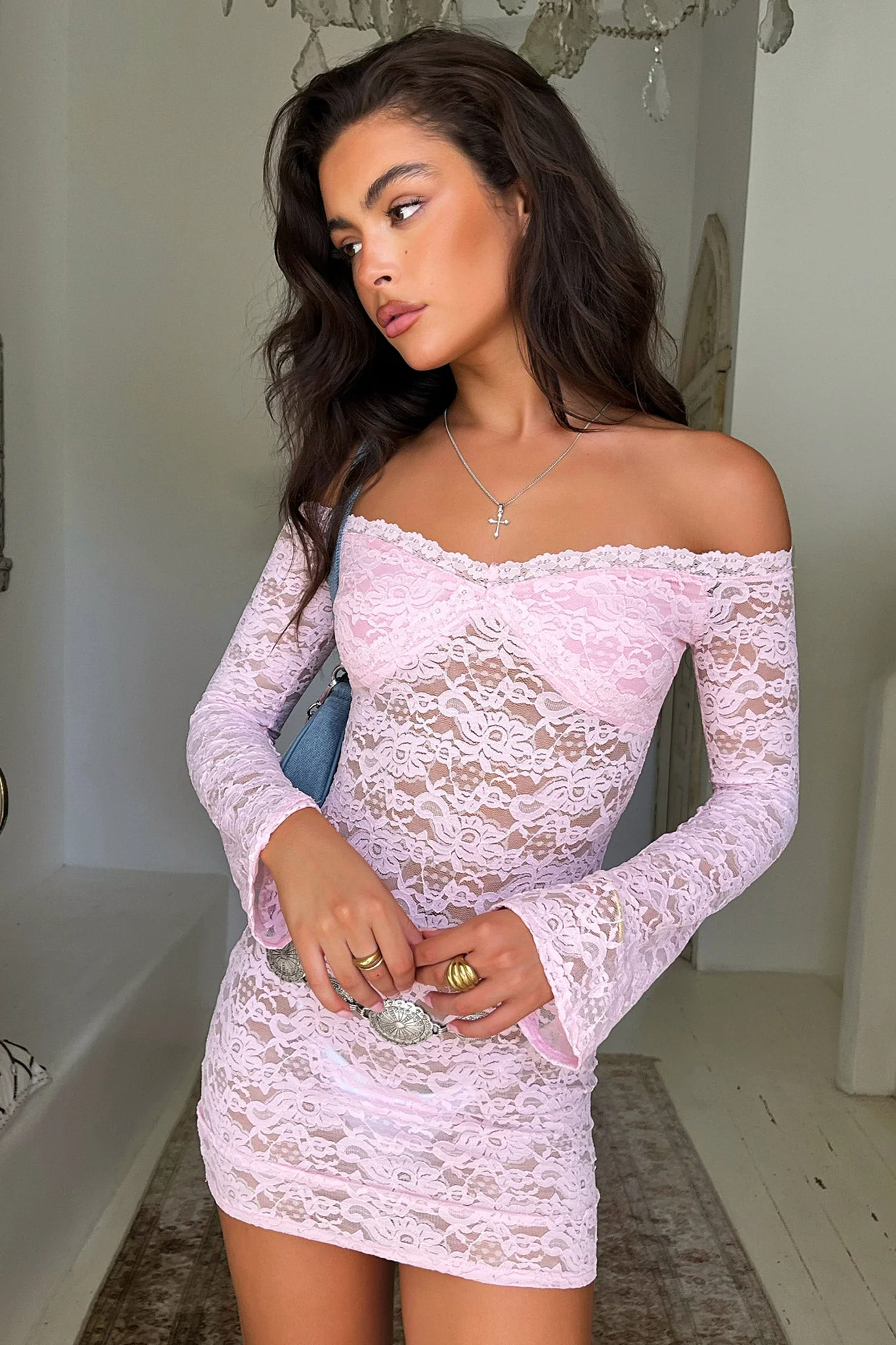 Zila Dress - Baby Pink