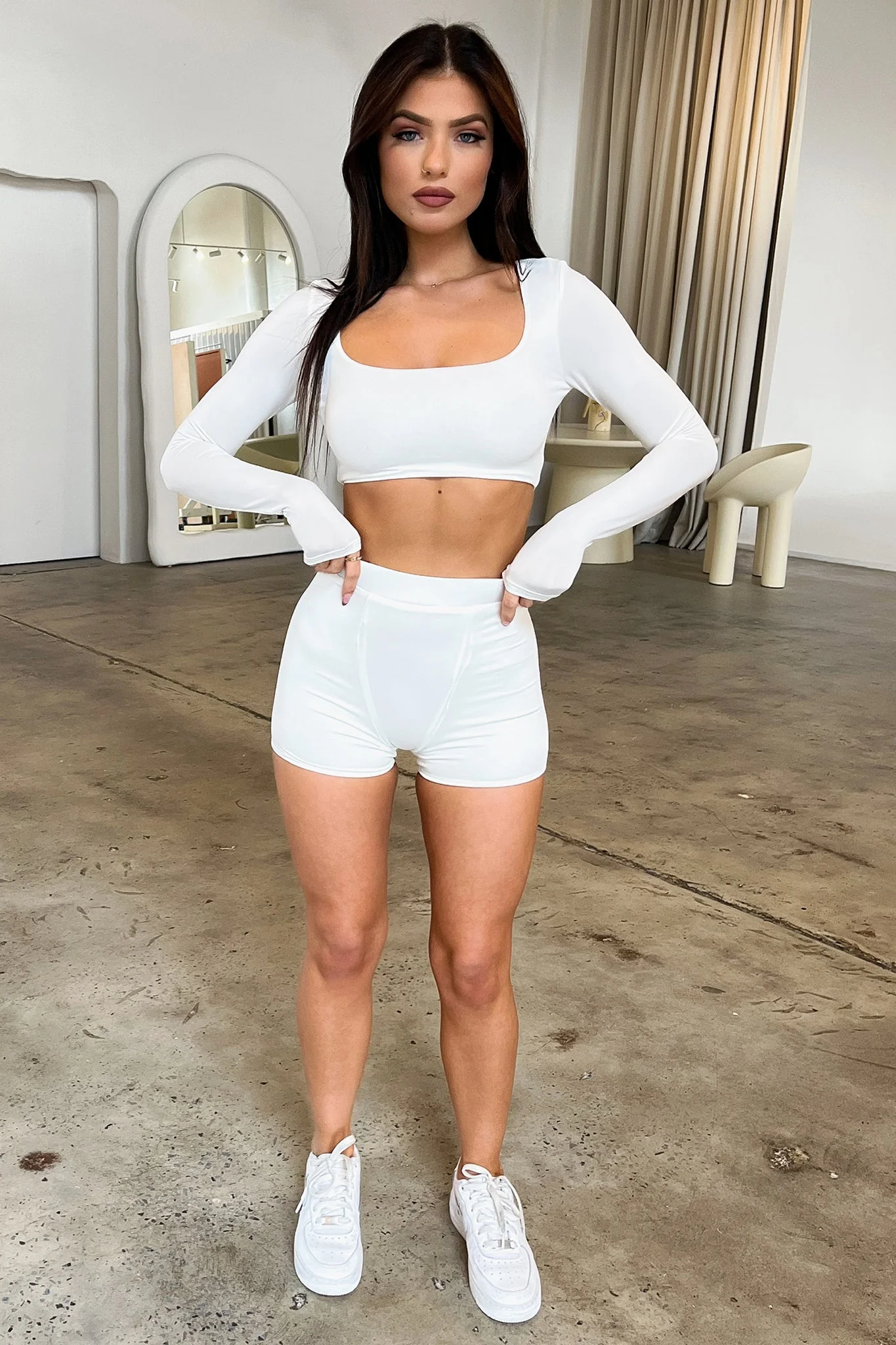 Vacay Shorts - White