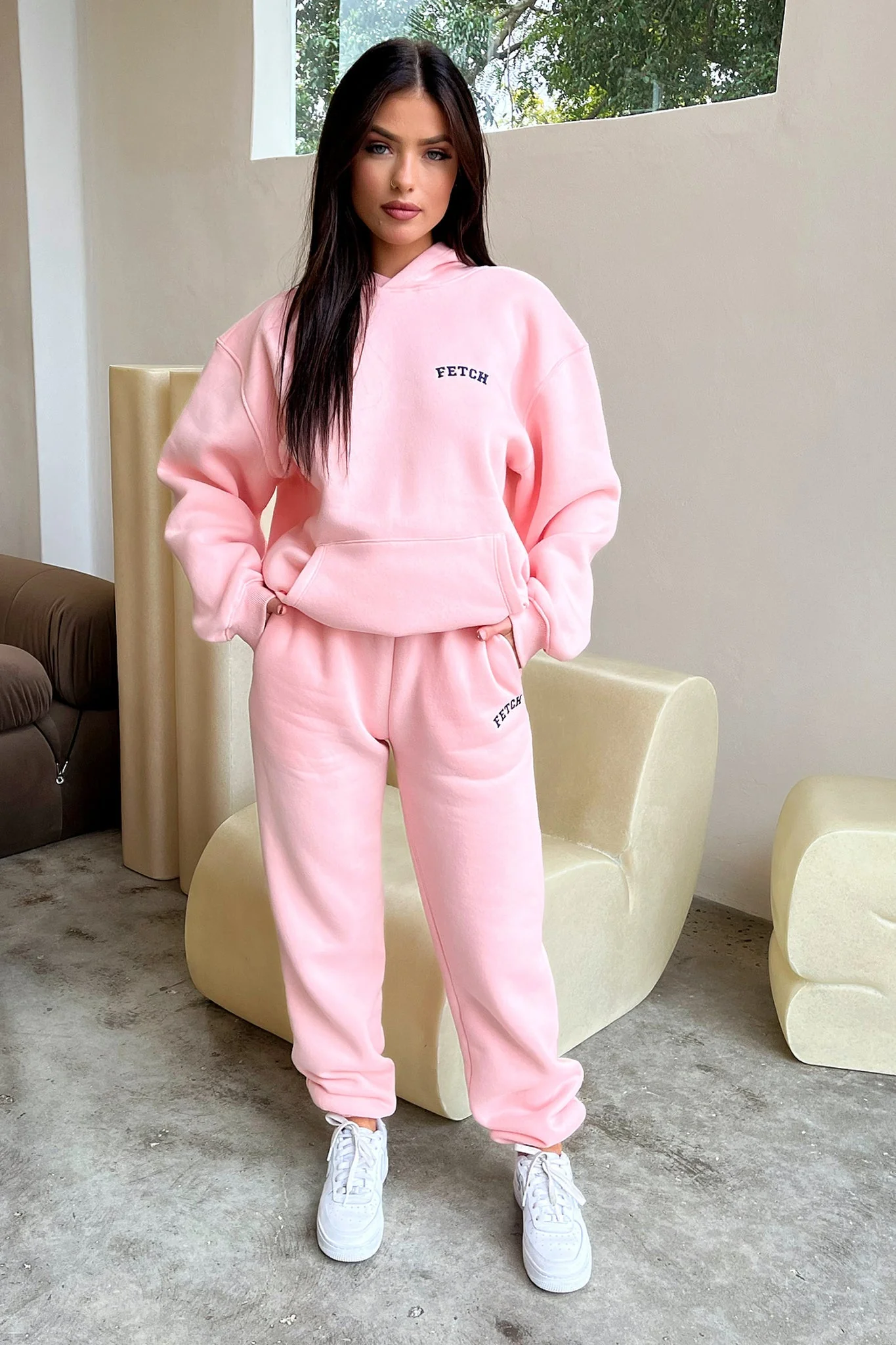 Fetch University Hoodie - Pink