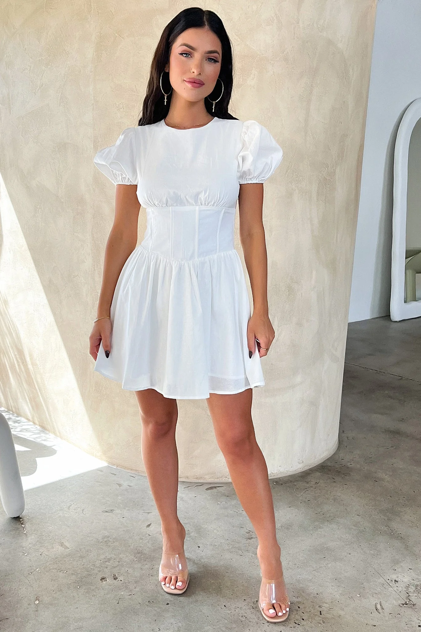 Jordyn Dress - White