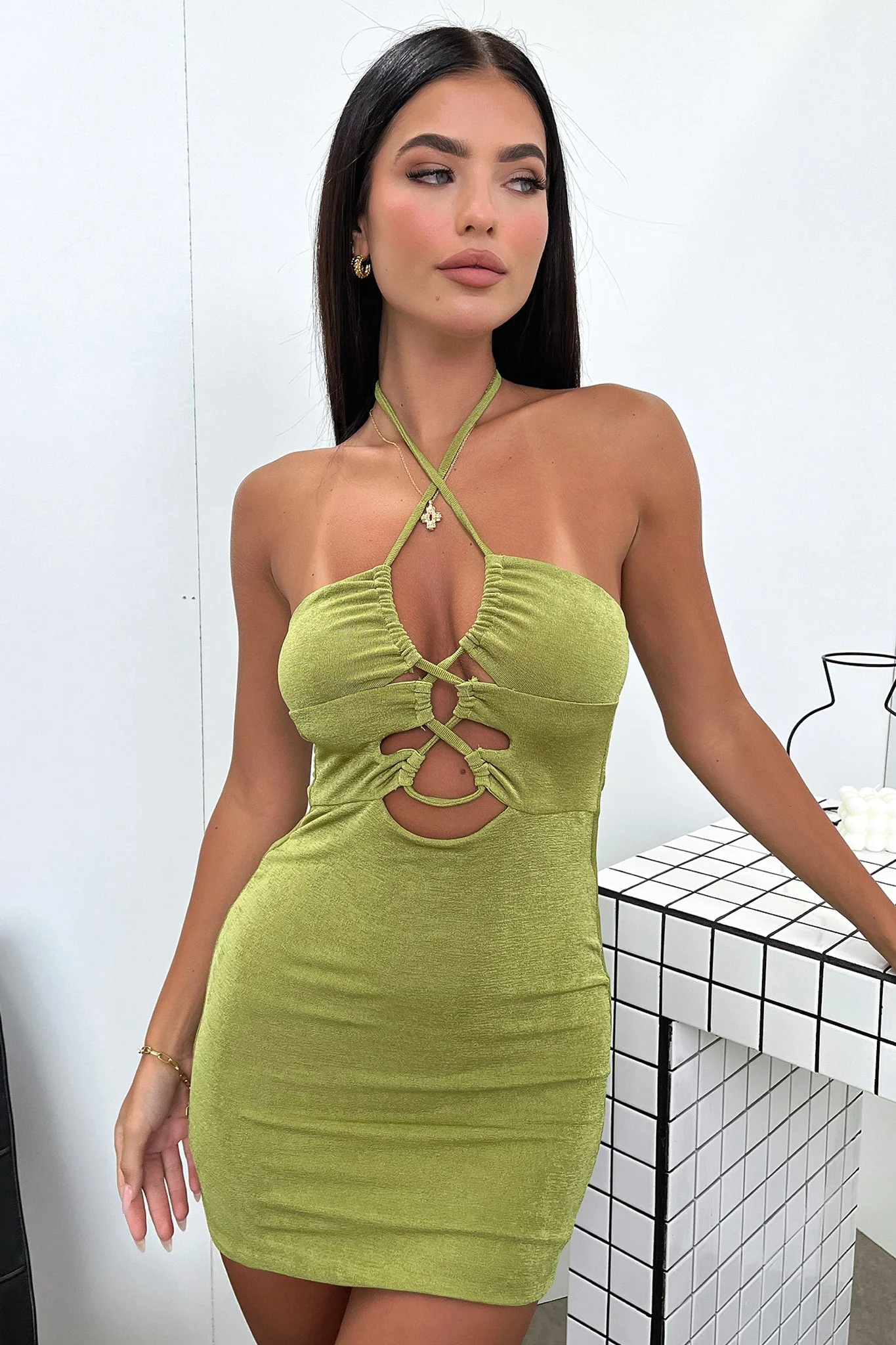 Pia Dress - Green