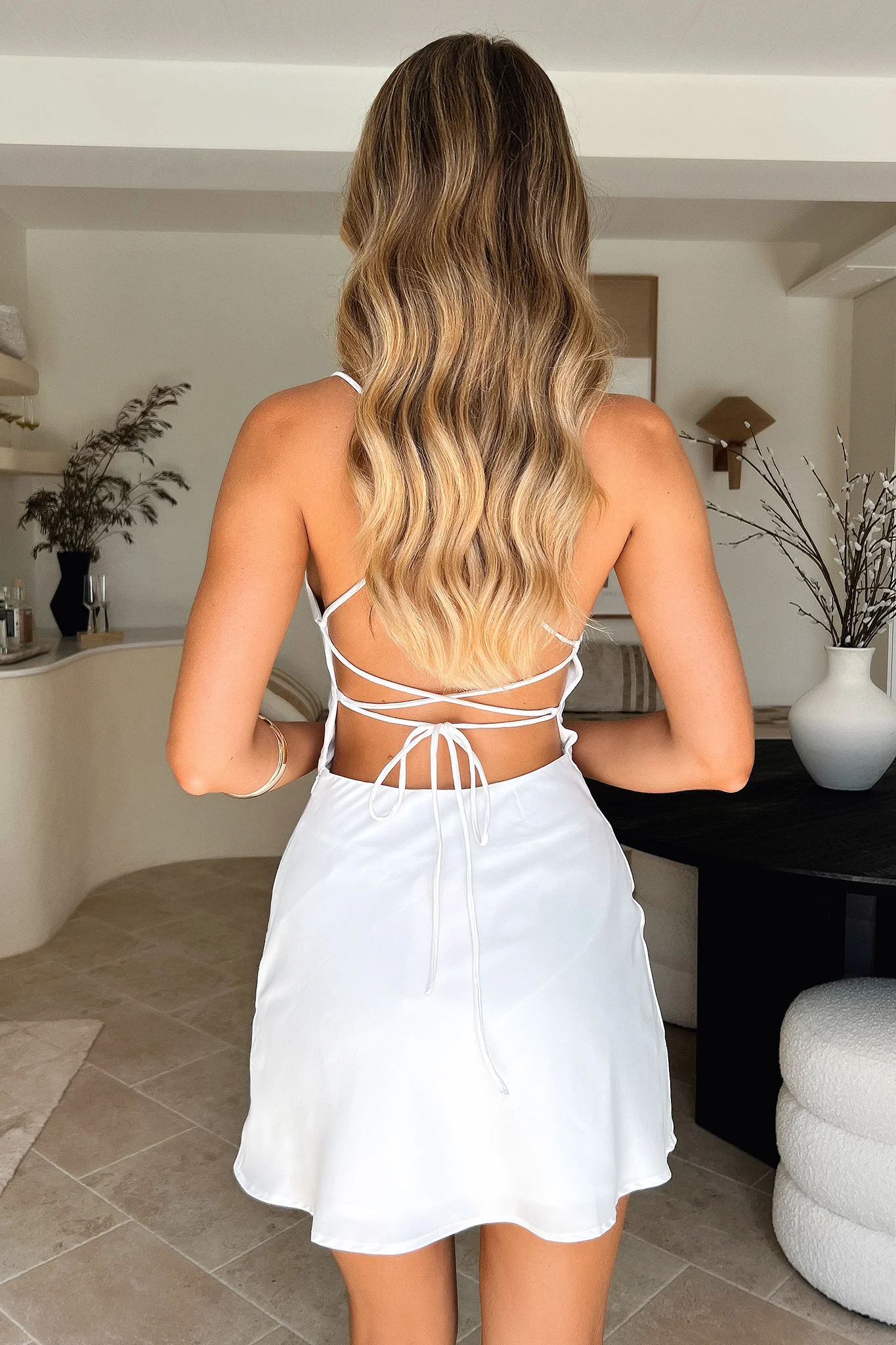 Olivia Dress - White