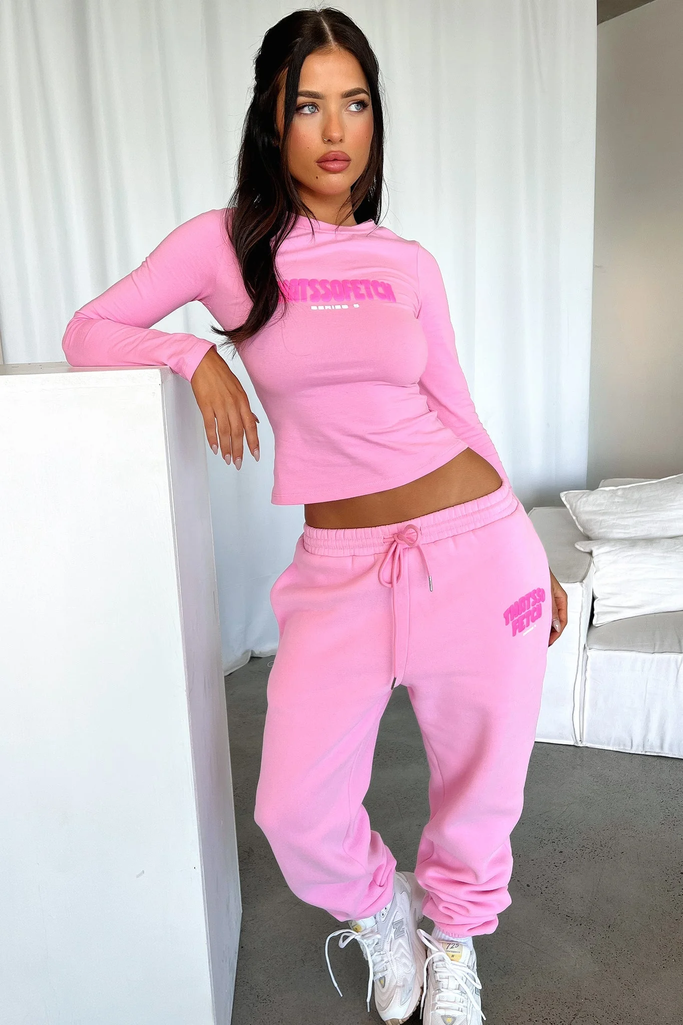 Series 5 Long Sleeve Tee - Pink