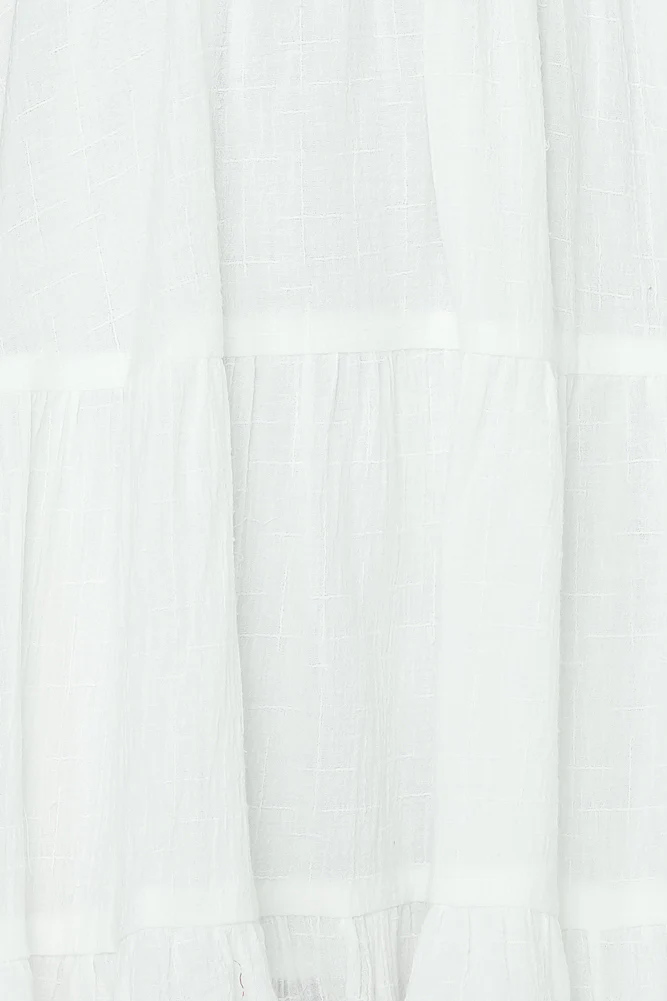 No Pity Party Dress White