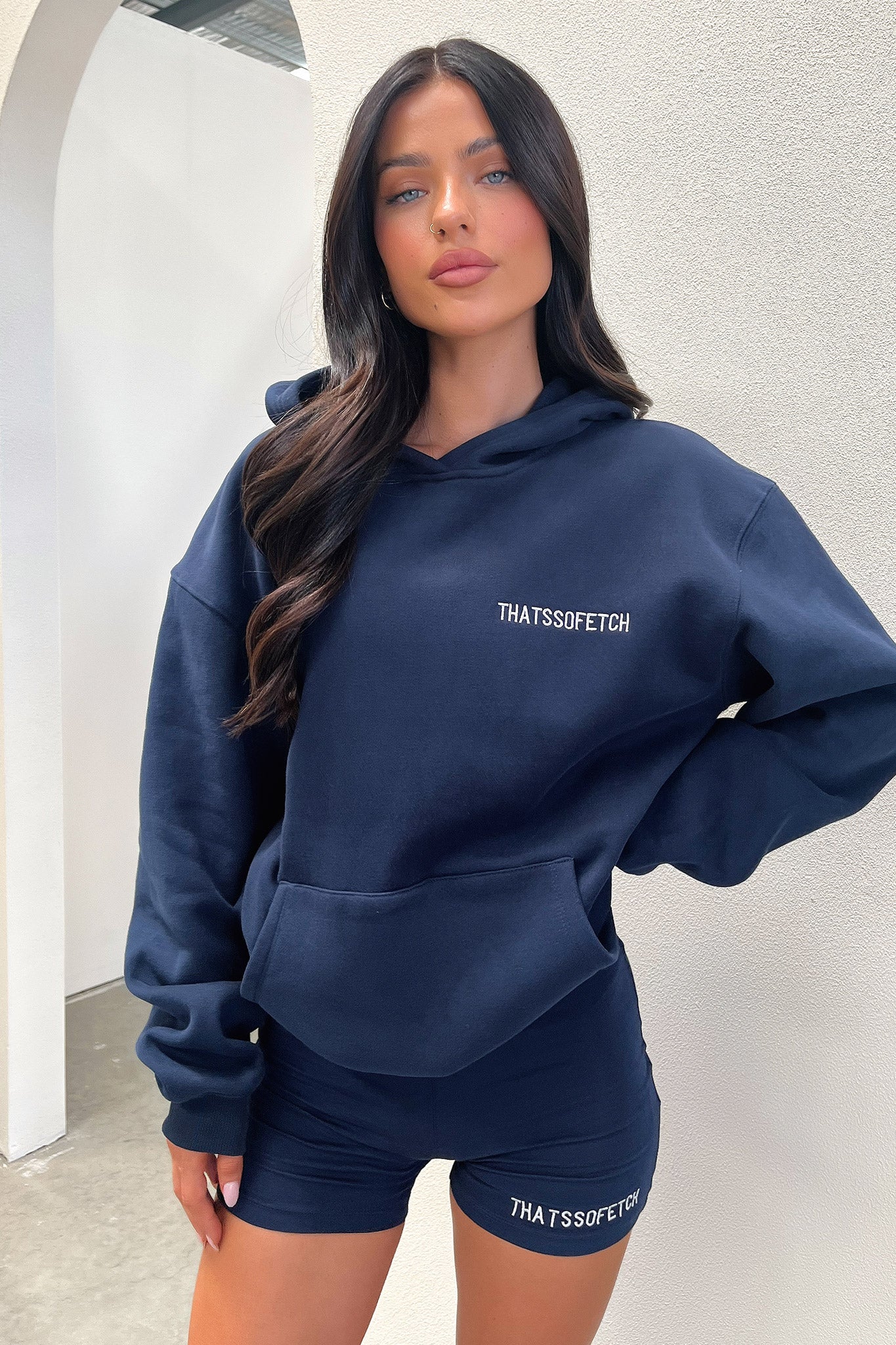 Jaska Hoodie - Navy