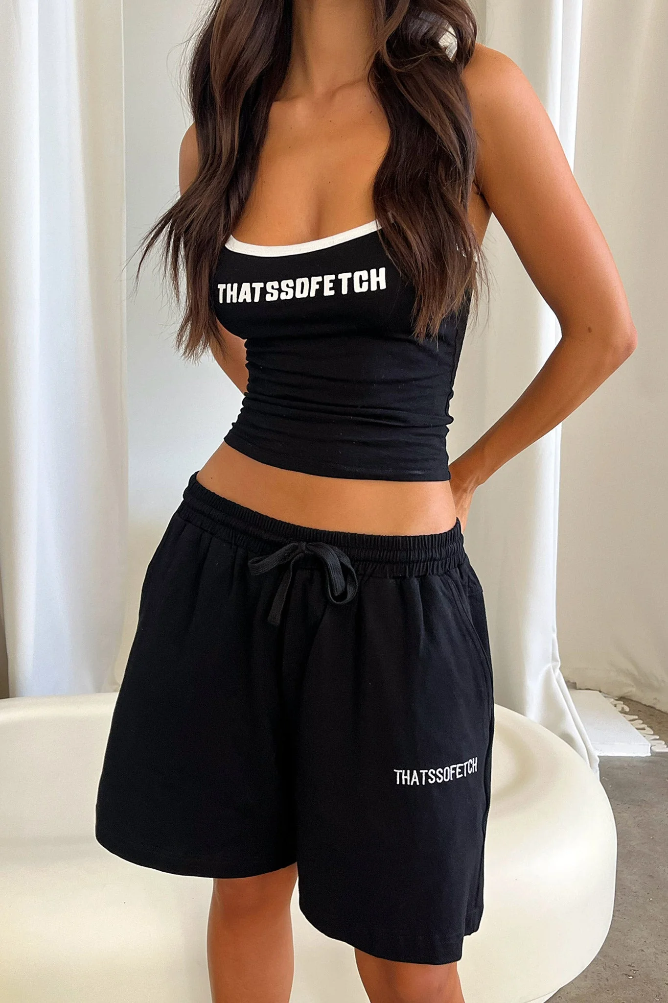 Jaska 3/4 Shorts - Black