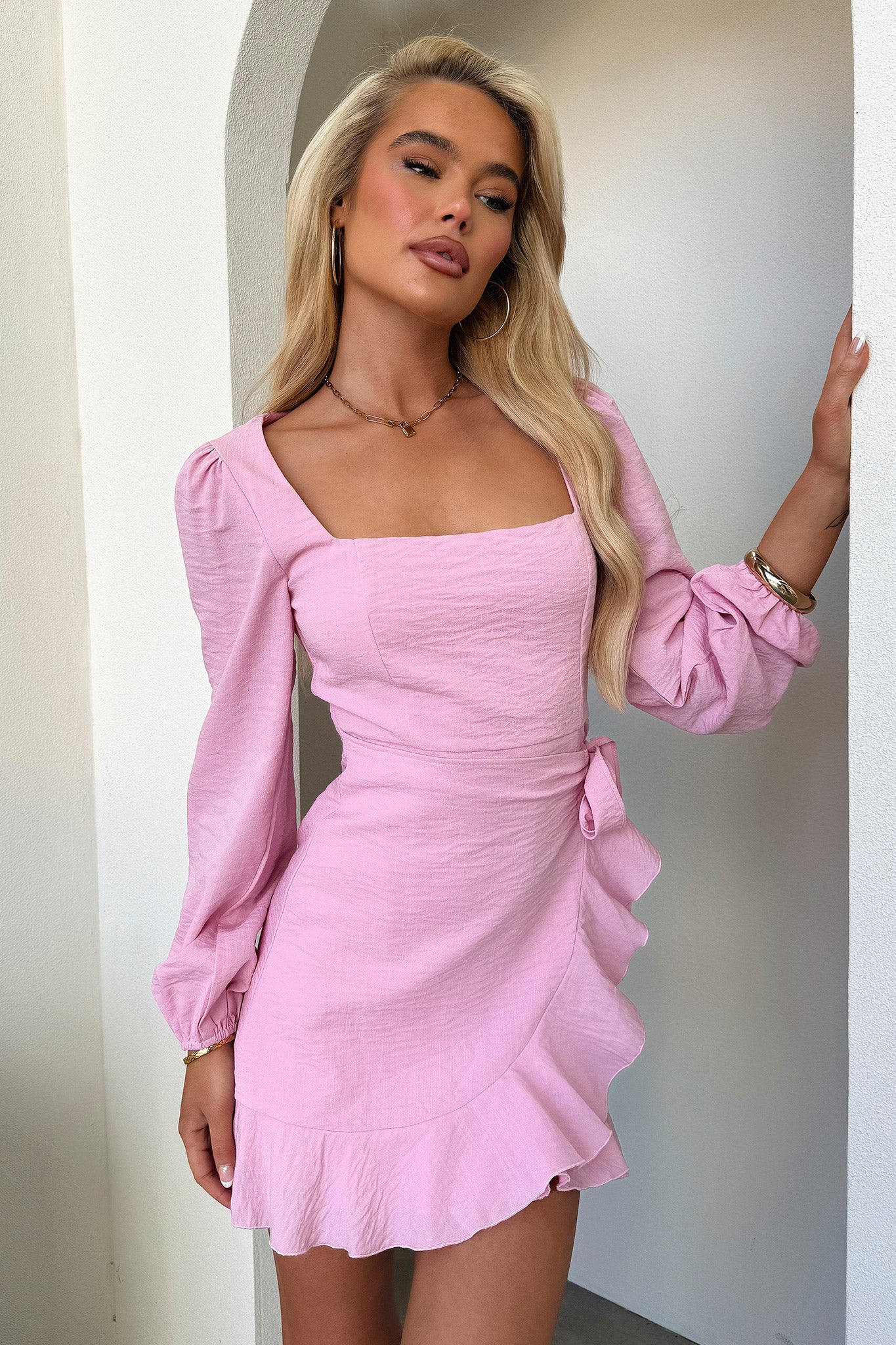 Silvana Dress - Pink