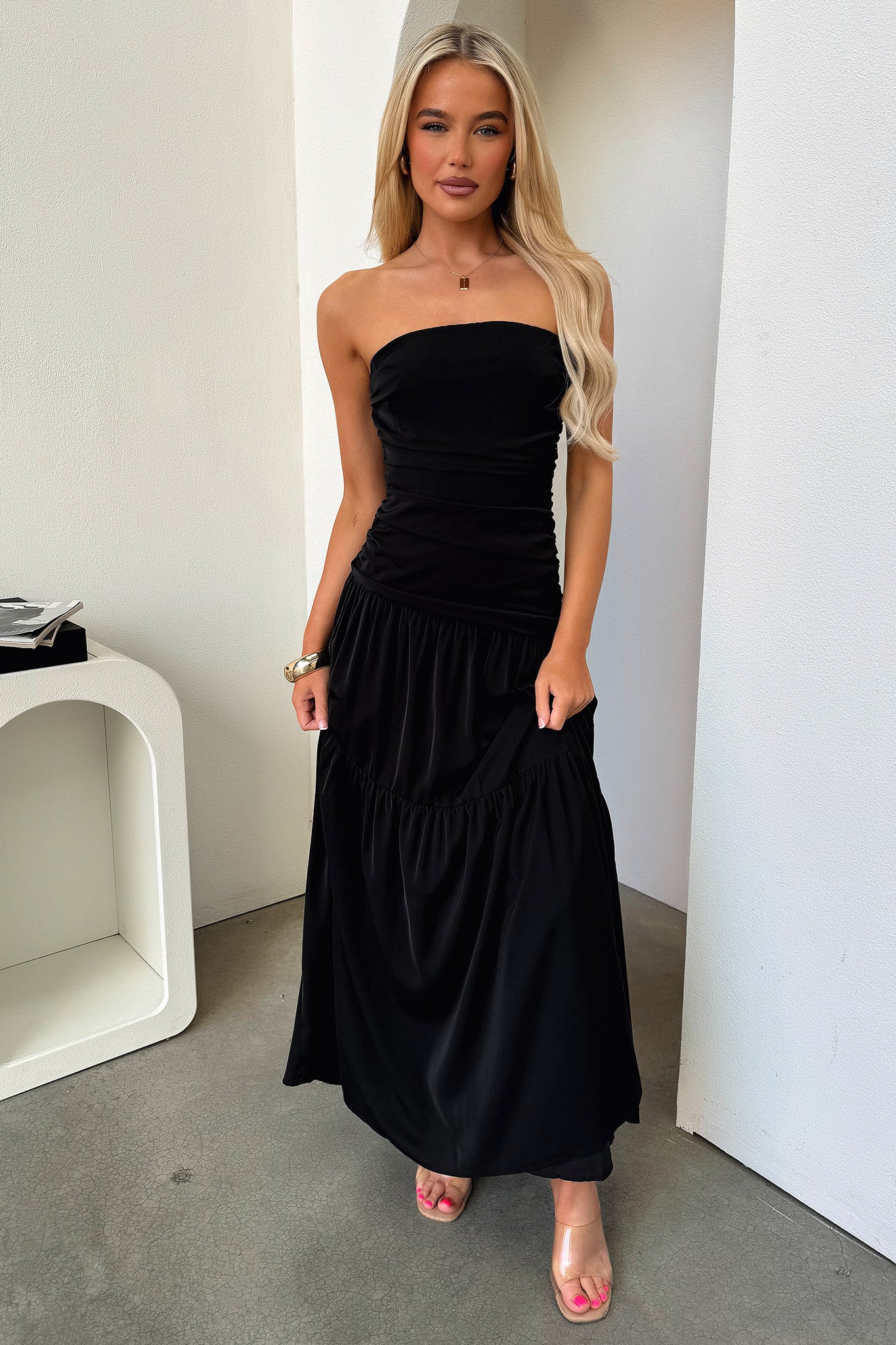 Charlotte Maxi Dress - Black