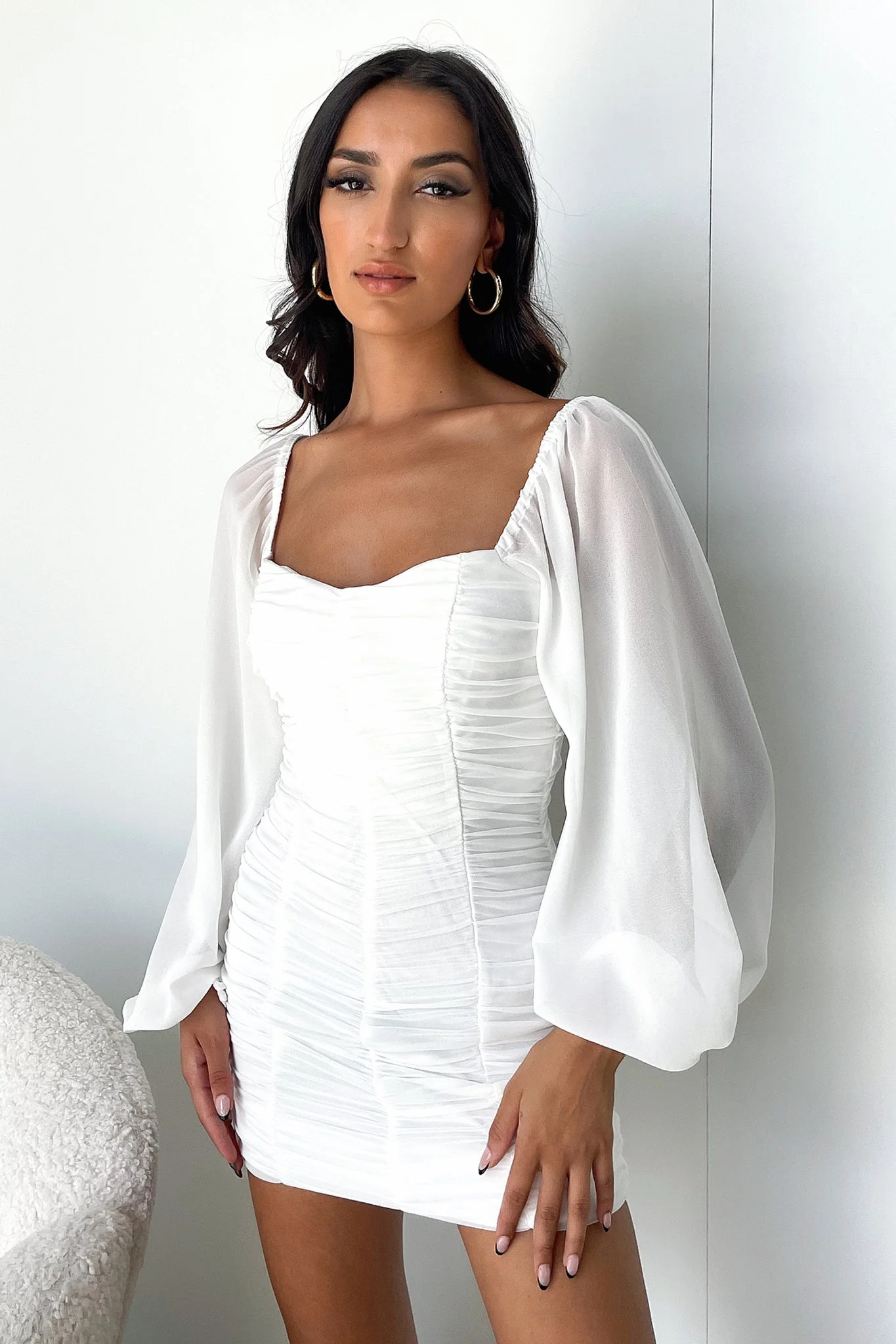 Martini Dress - White