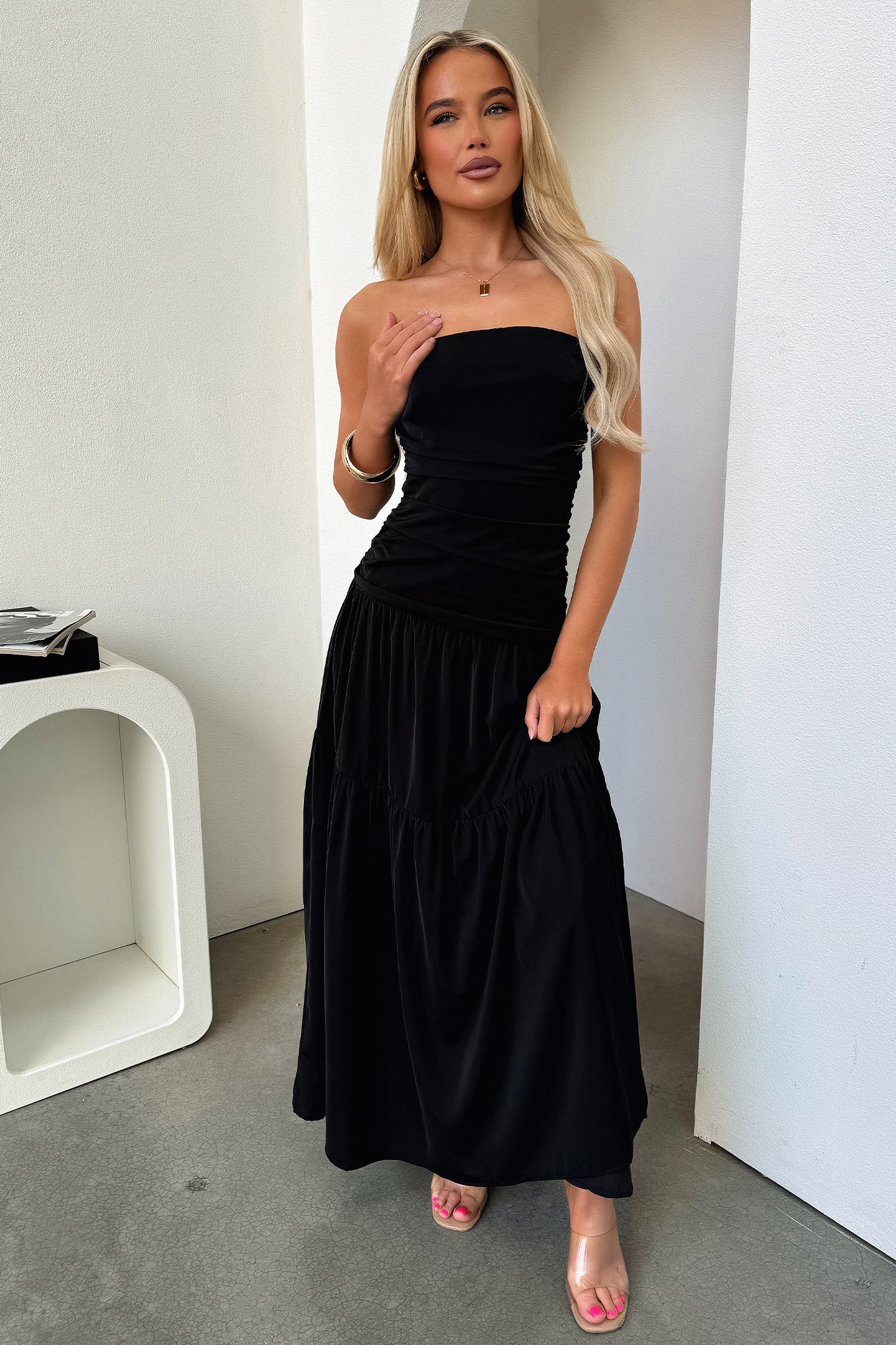 Charlotte Maxi Dress - Black