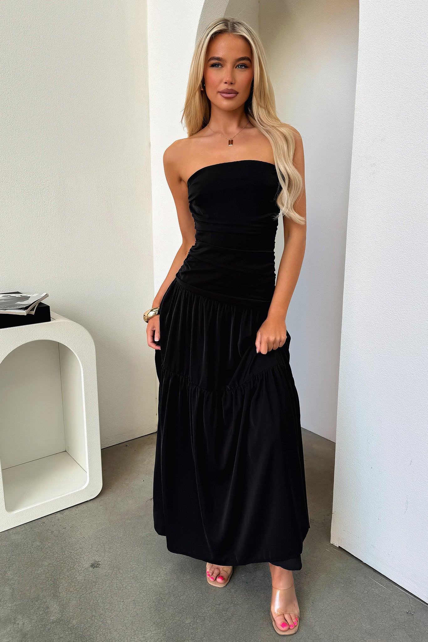 Charlotte Maxi Dress - Black