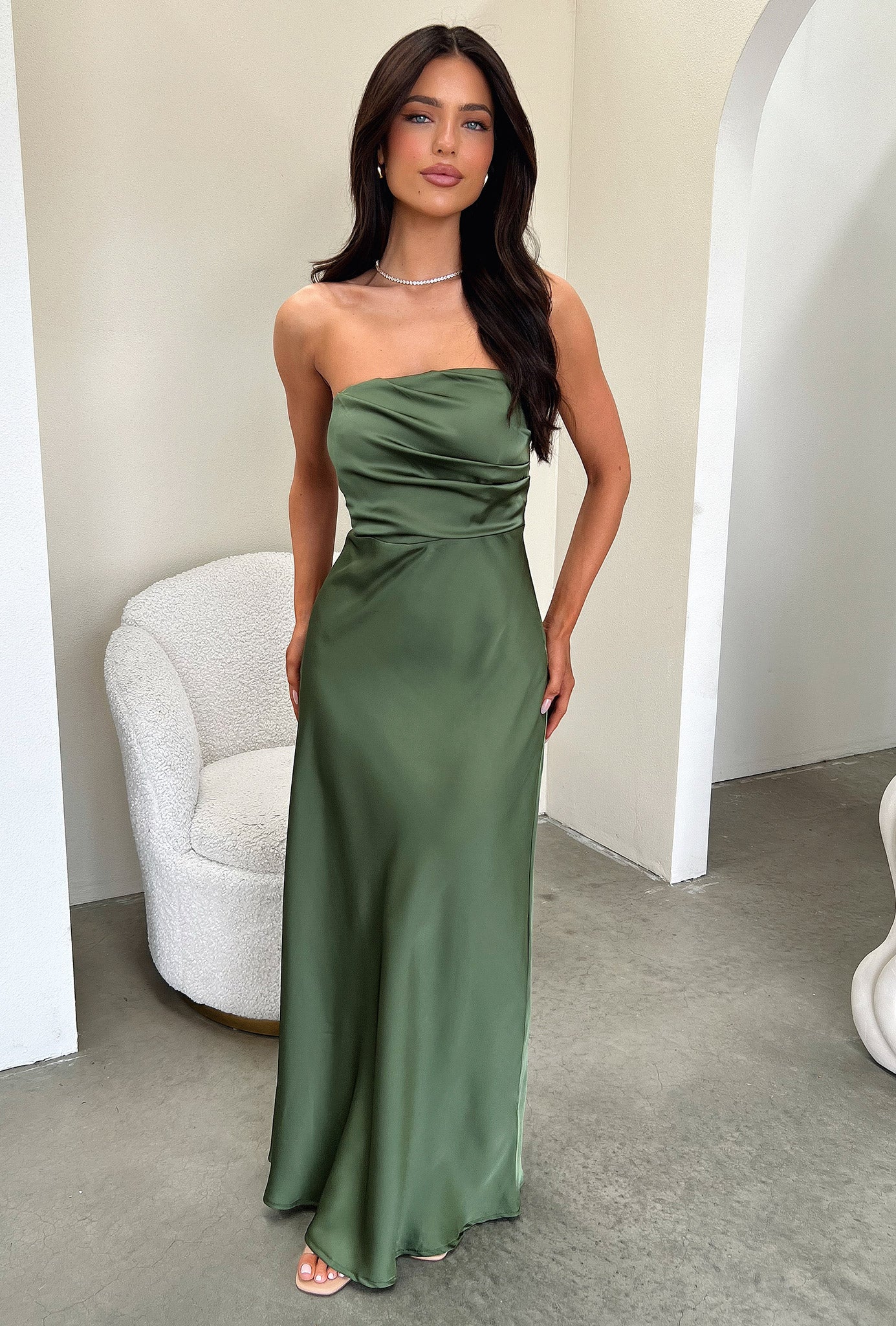 Elio Dress - Olive
