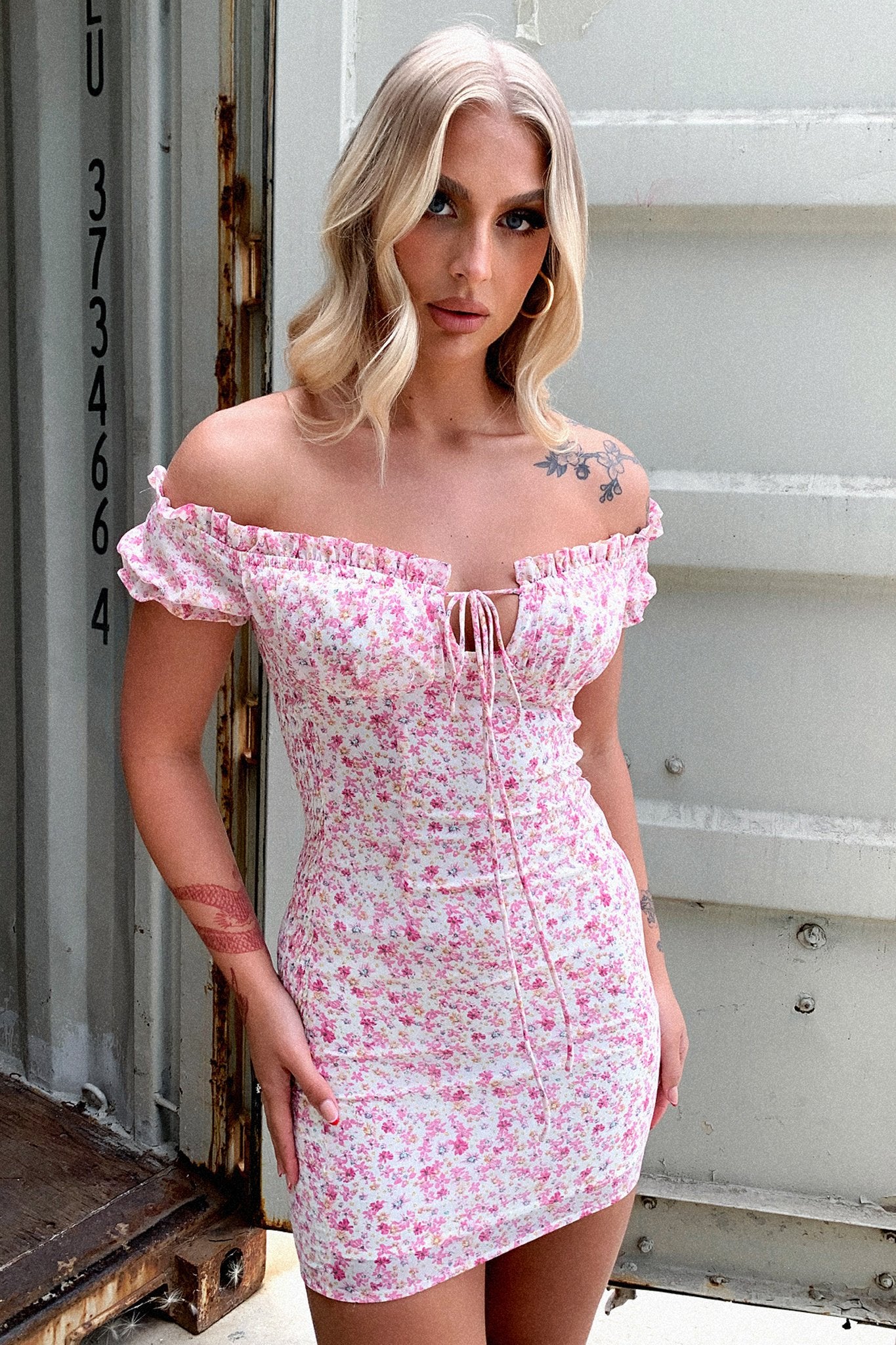 Venice Dress - Pink Floral