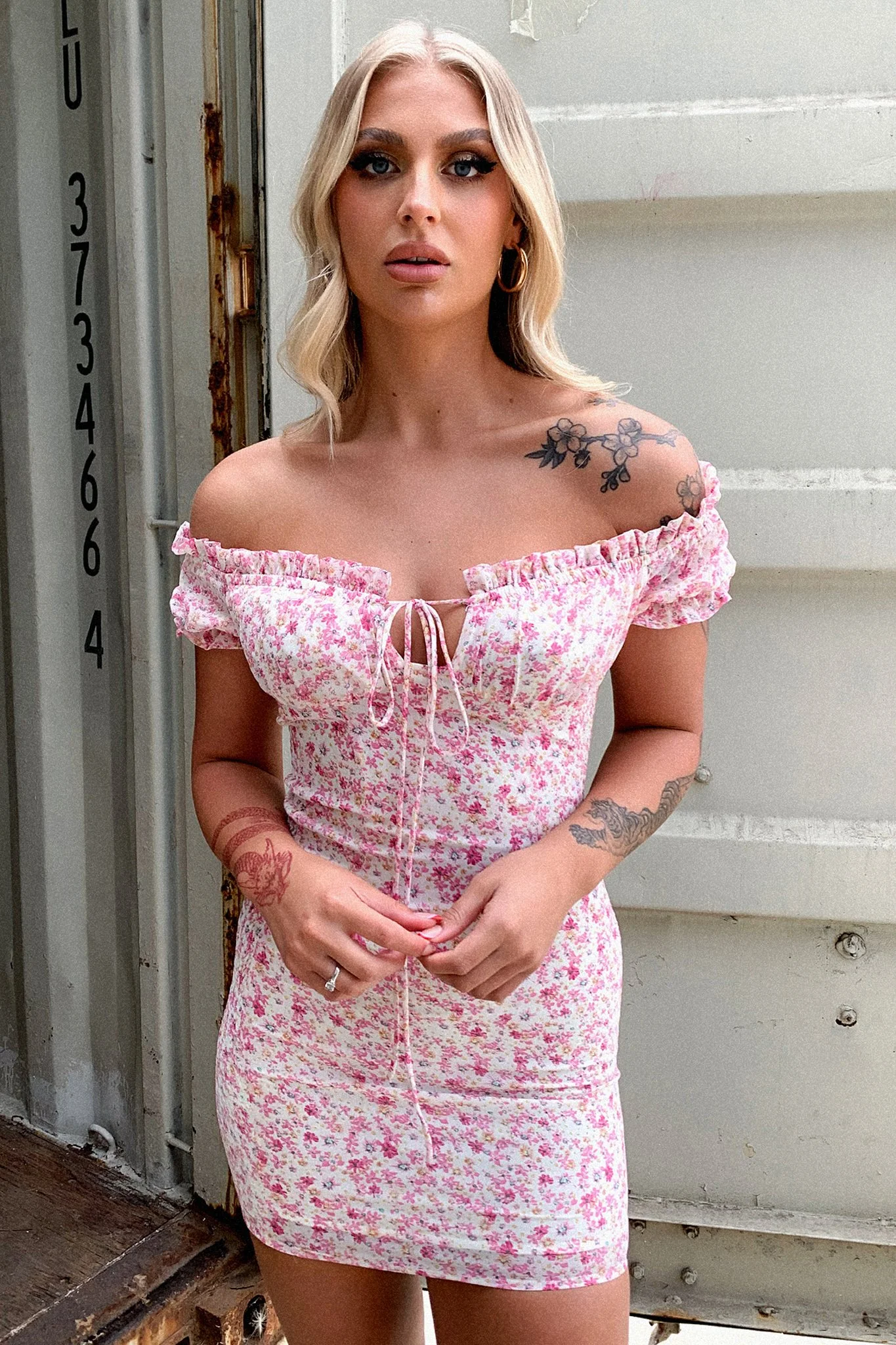 Venice Dress - Pink Floral