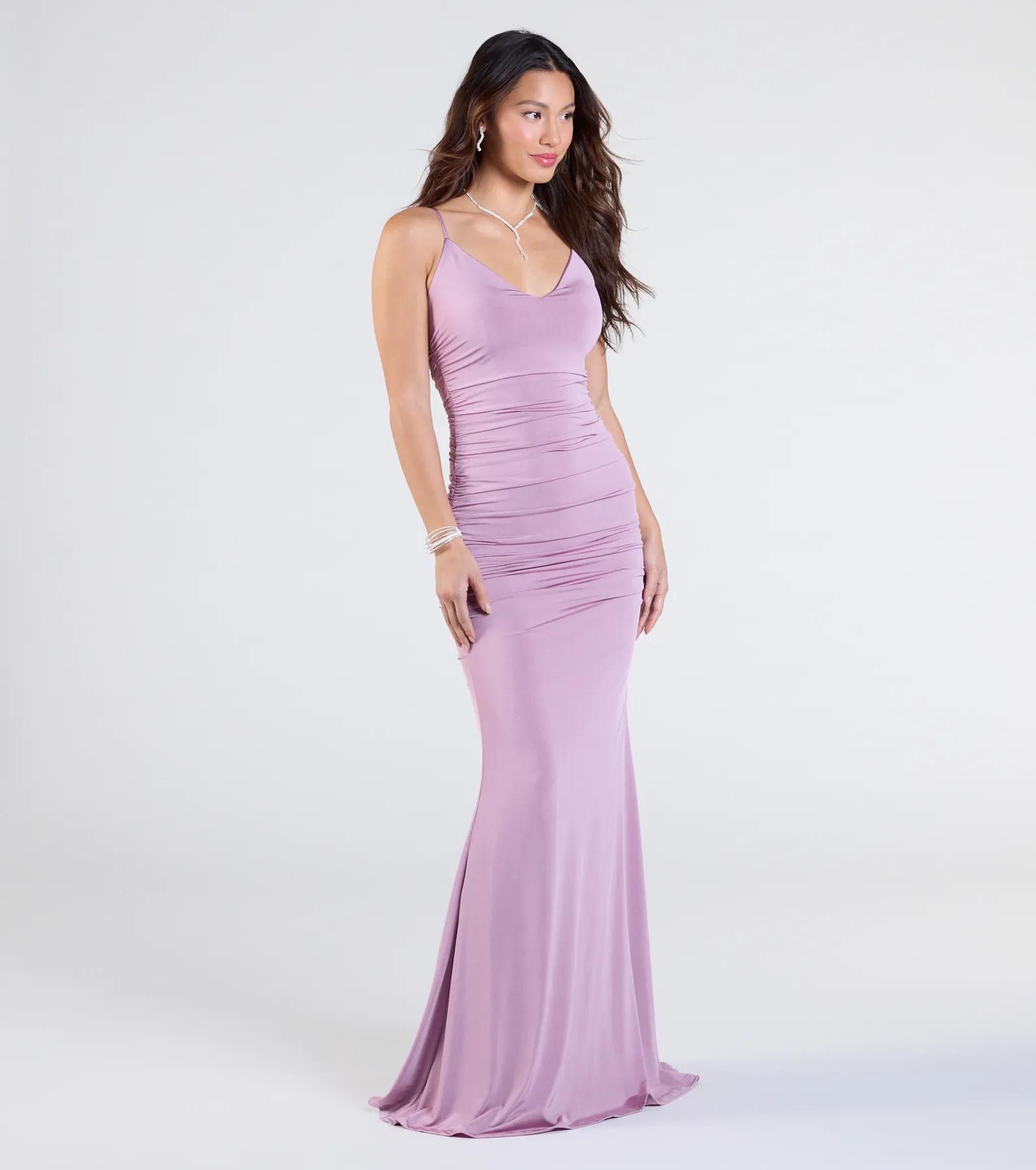 Justine V-Neck Mermaid Formal Dress