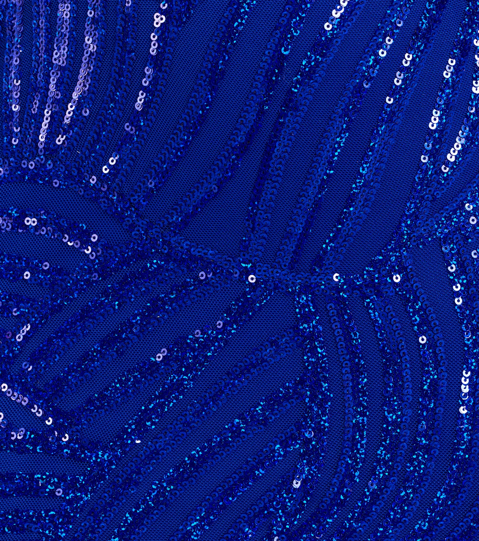 Sharon Open Back Slit Sequin Formal Dress