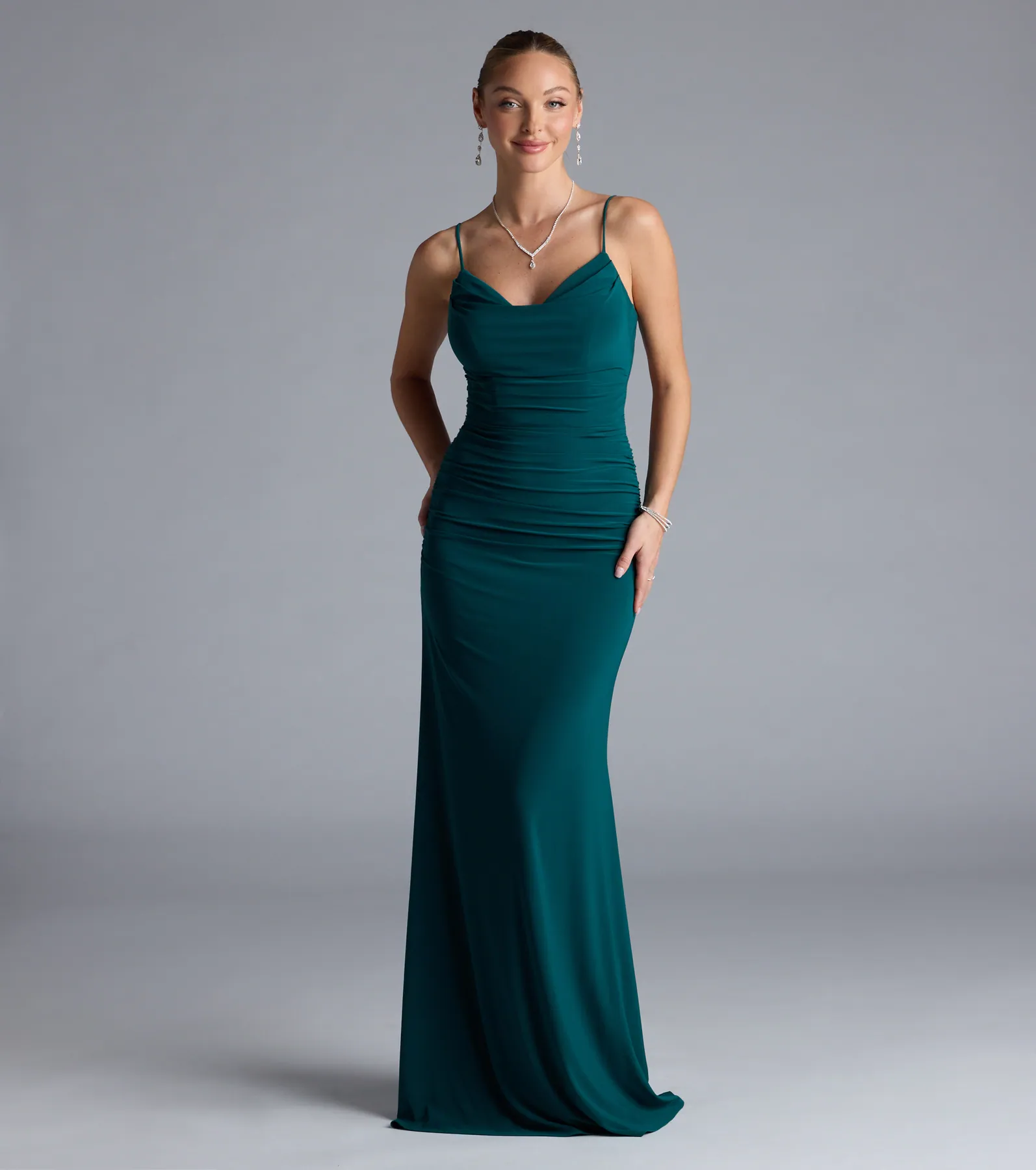 Edna Open Back Mermaid Formal Dress