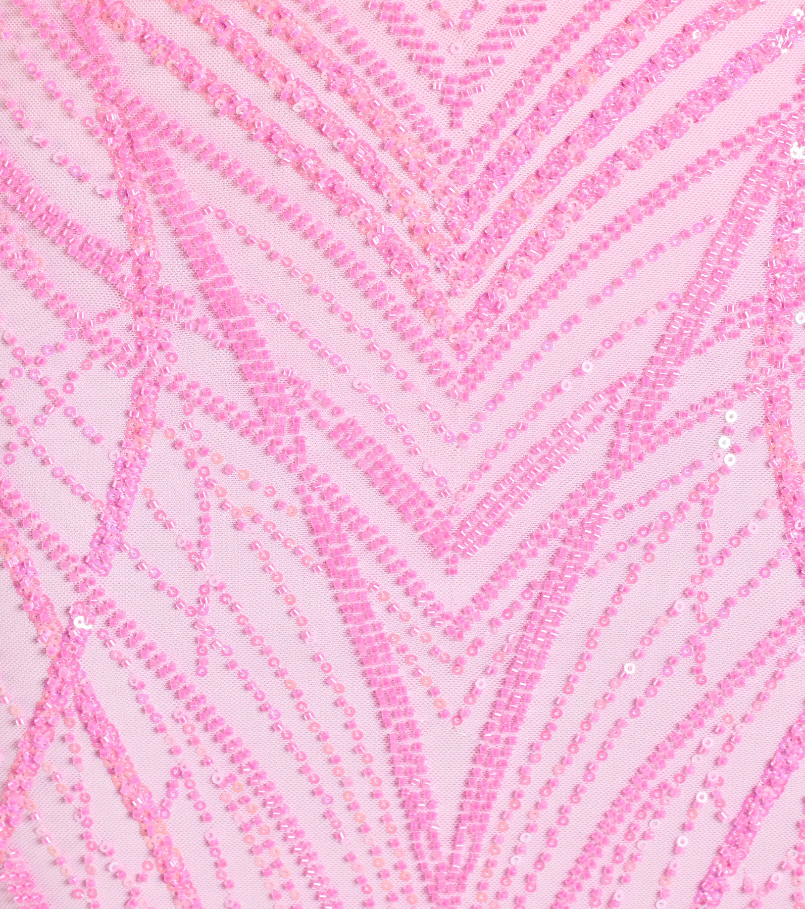 Liv Sleeveless Beaded Sequin Mermaid Dress