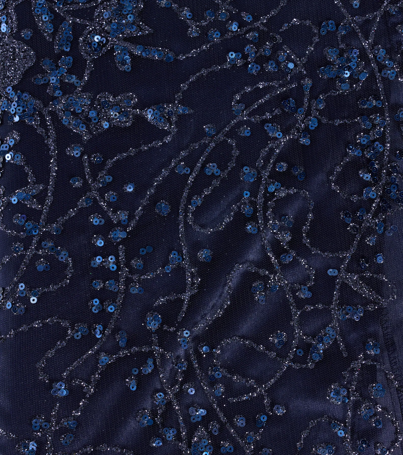 Lauren Sweetheart A-Line Glitter Sequin Dress