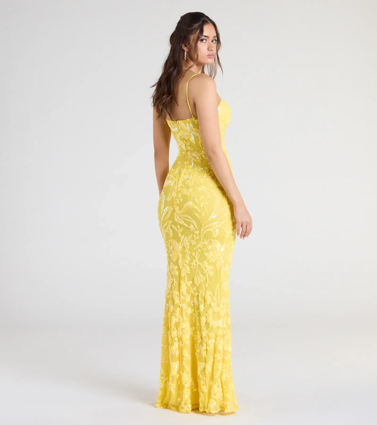 Alandra Sweetheart Mermaid Sequin Formal Dress