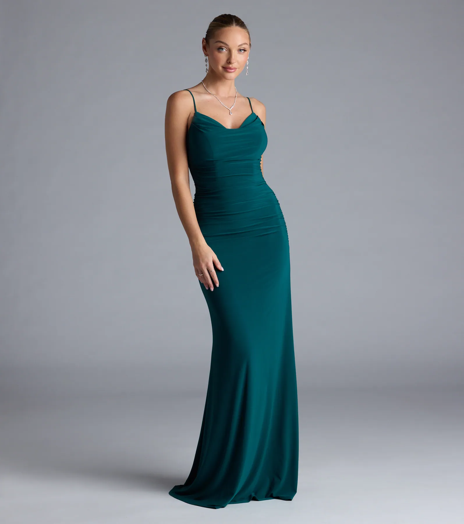Edna Open Back Mermaid Formal Dress