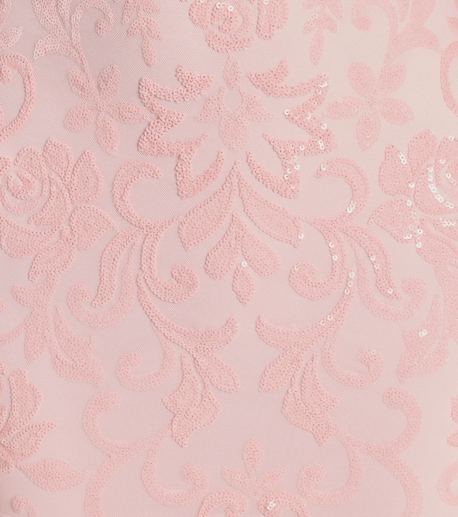 Nora V-Neck Ruffle Cutout Sequin Mini Dress