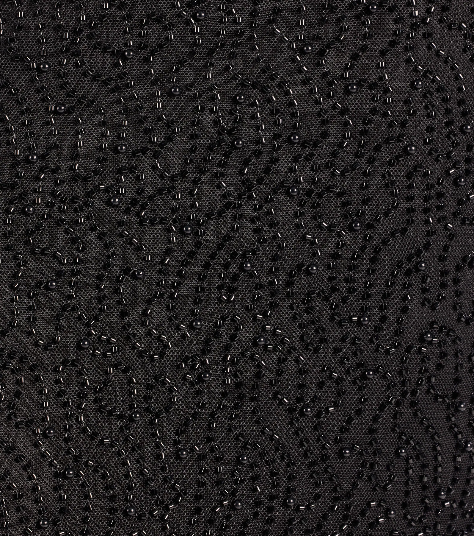 Rani Sleeveless Strappy Open-Back Beaded Mermaid Dress