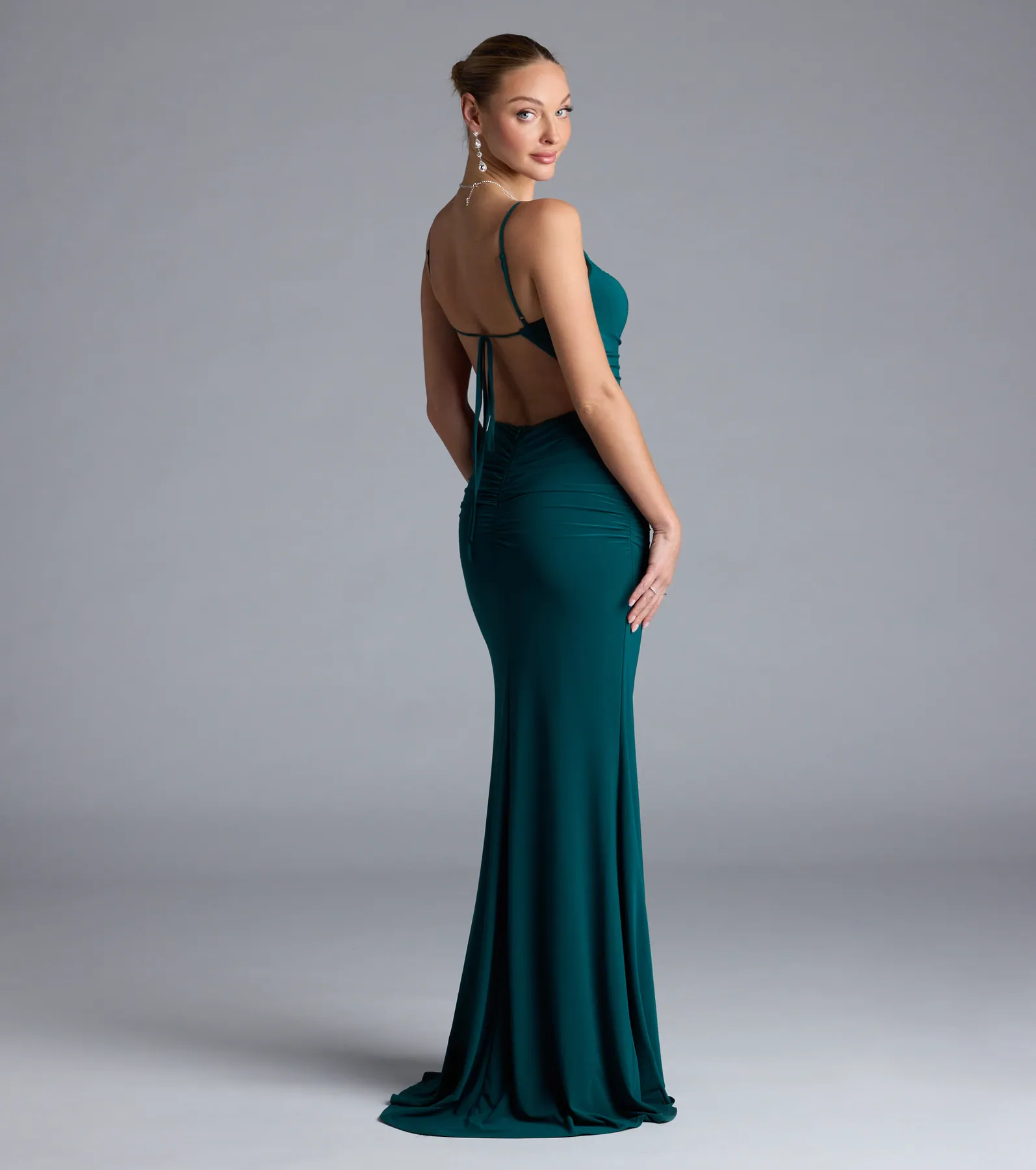 Edna Open Back Mermaid Formal Dress