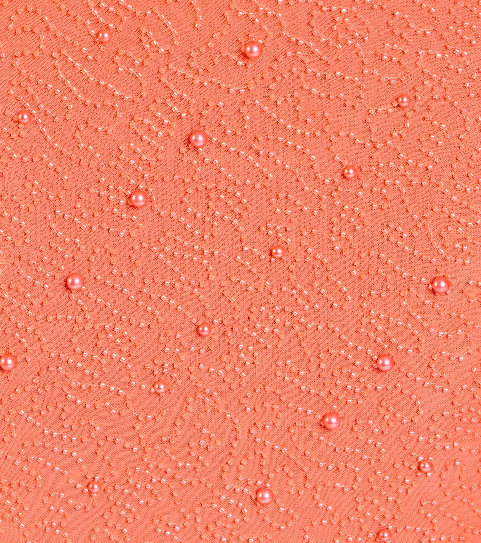 Kerry Open Back Bodycon Pearl Bead Formal Dress