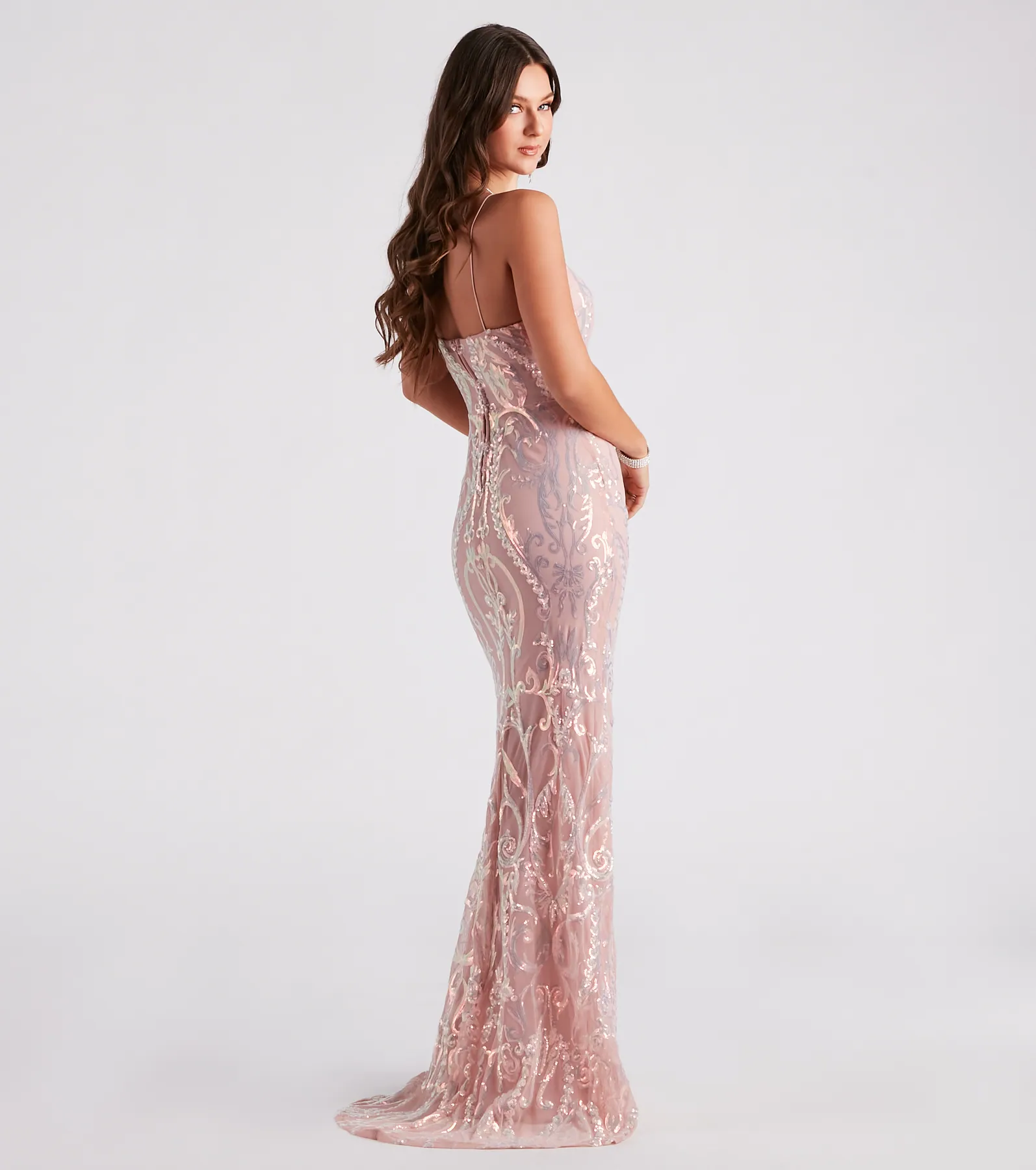Keanna Formal Sequin Mermaid Long Dress