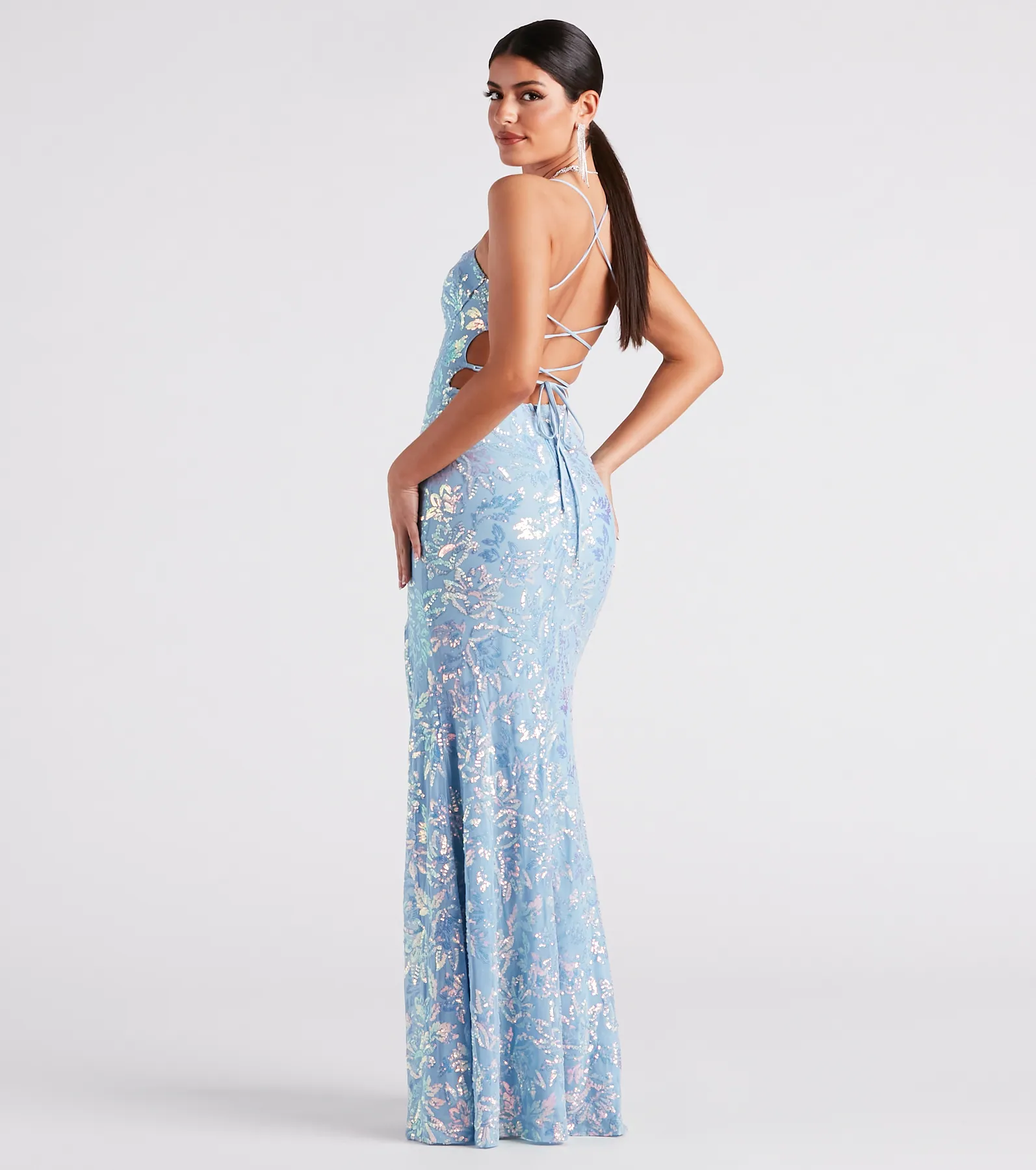 Raquel Formal Sequin Mermaid Dress