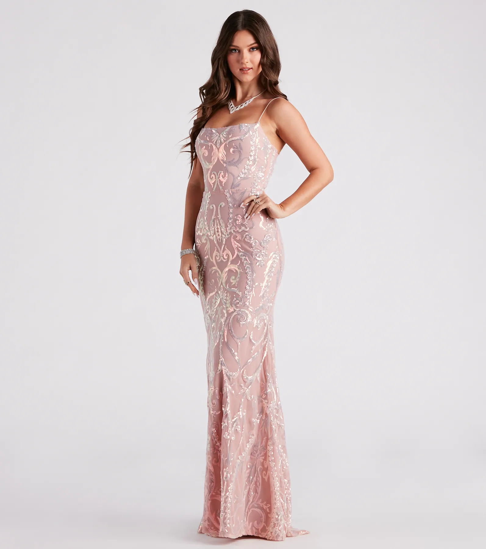 Keanna Formal Sequin Mermaid Long Dress