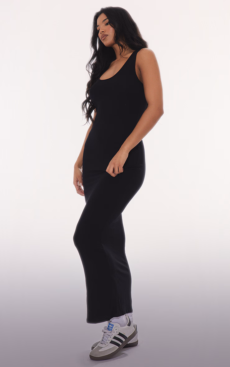 Basic Black Maxi Dress