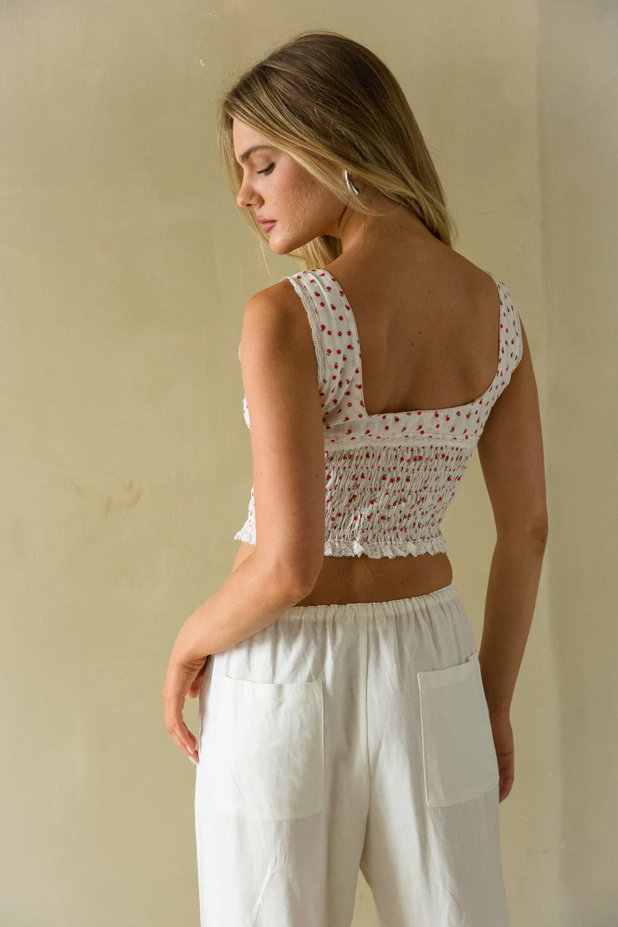 Posie Picnic Smocked Top