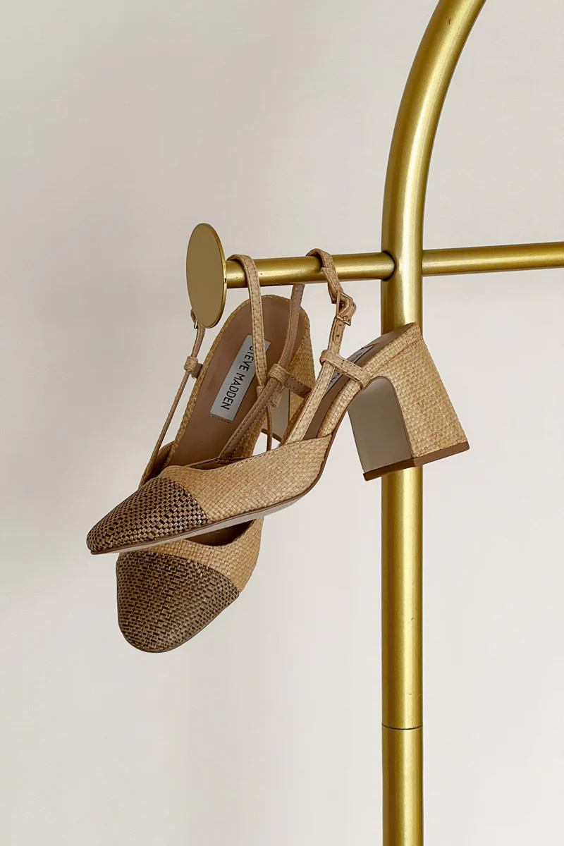 Steve Madden Becka Block Heel Slingback Pump