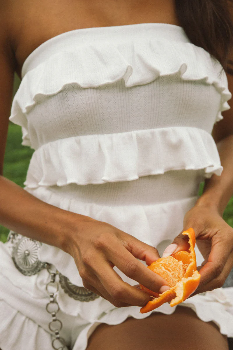 April Tiered Ruffle Romper