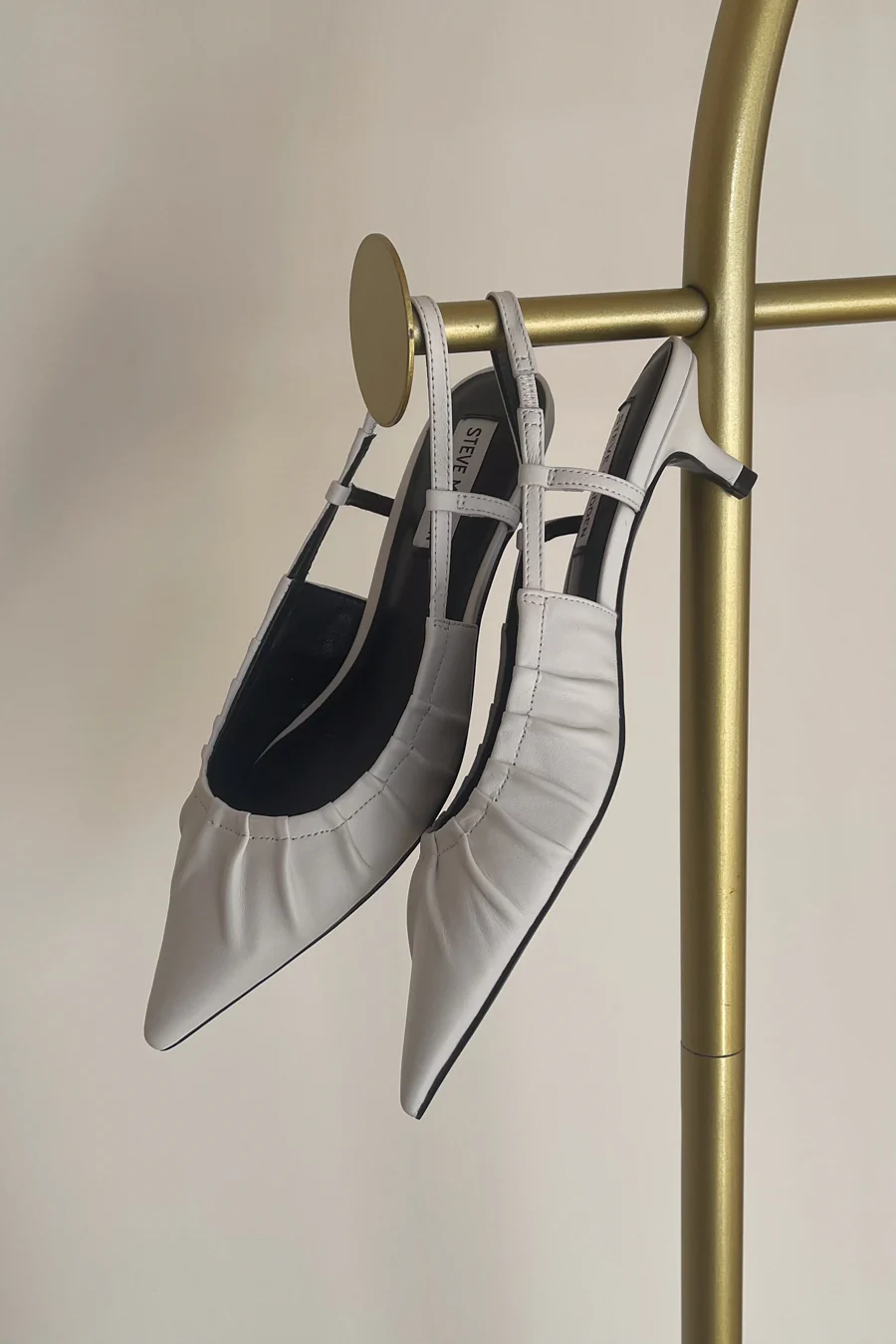 Syrie Pleated Pointed Toe Heel