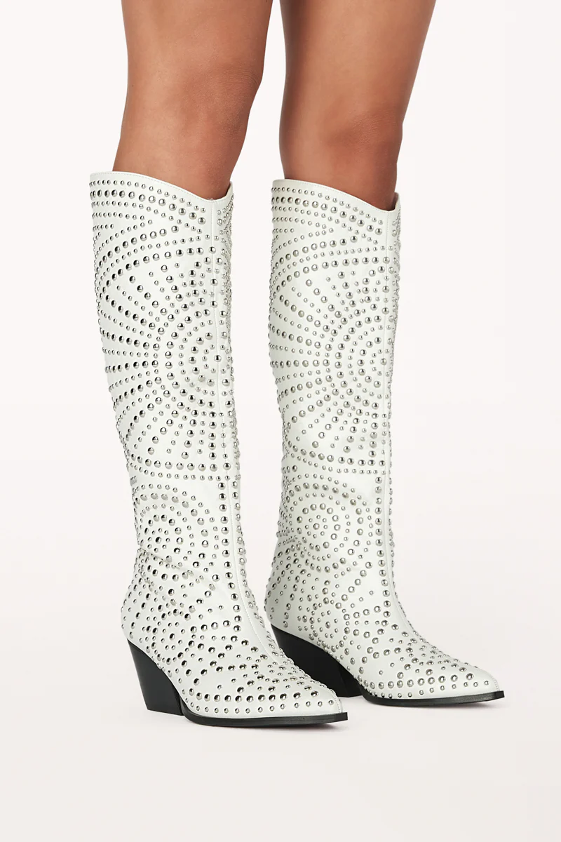 Zachariah Studded Western Boot