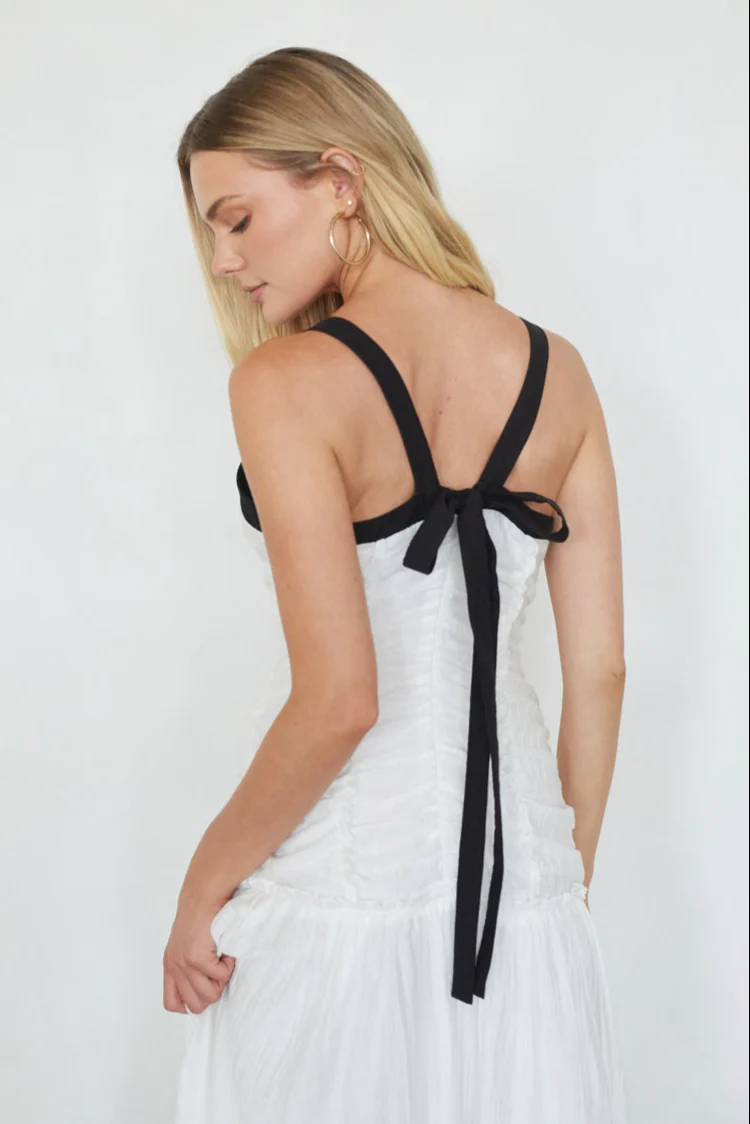 Oaklynn Contrast Maxi Dress