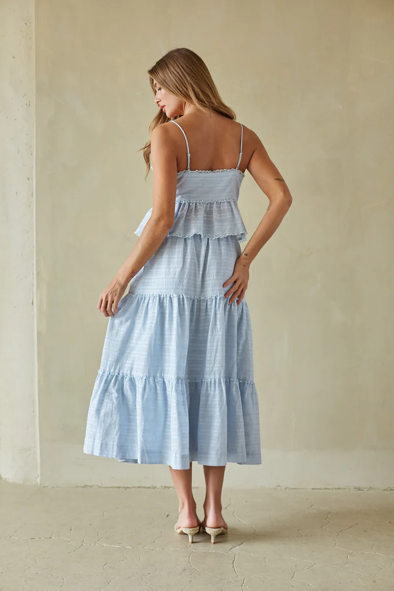 Miley Lace Tiered Maxi Skirt