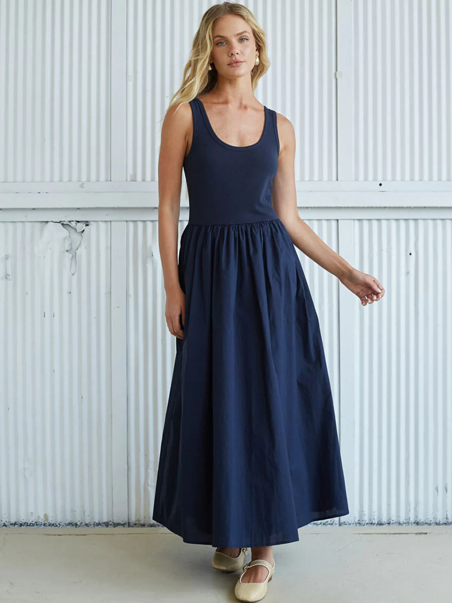 Hartford Linen Maxi Dress