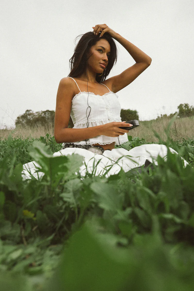 Miley Button Up Peplum Top